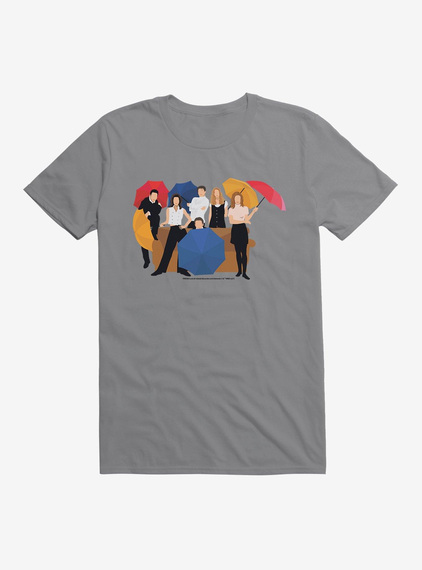 Friends Character Silhouettes T-Shirt, , hi-res