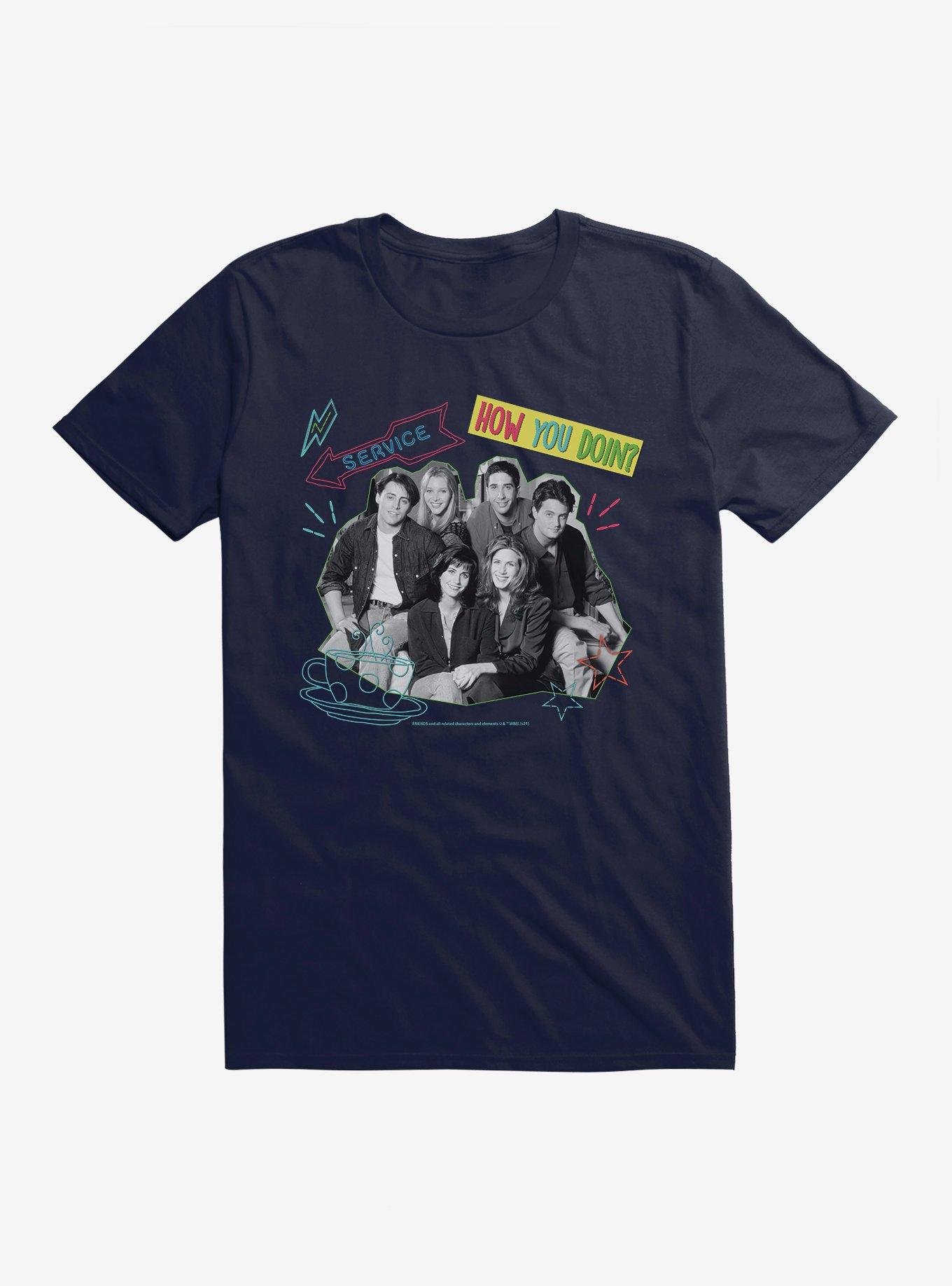 Friends Neon Icon Signs TShirt