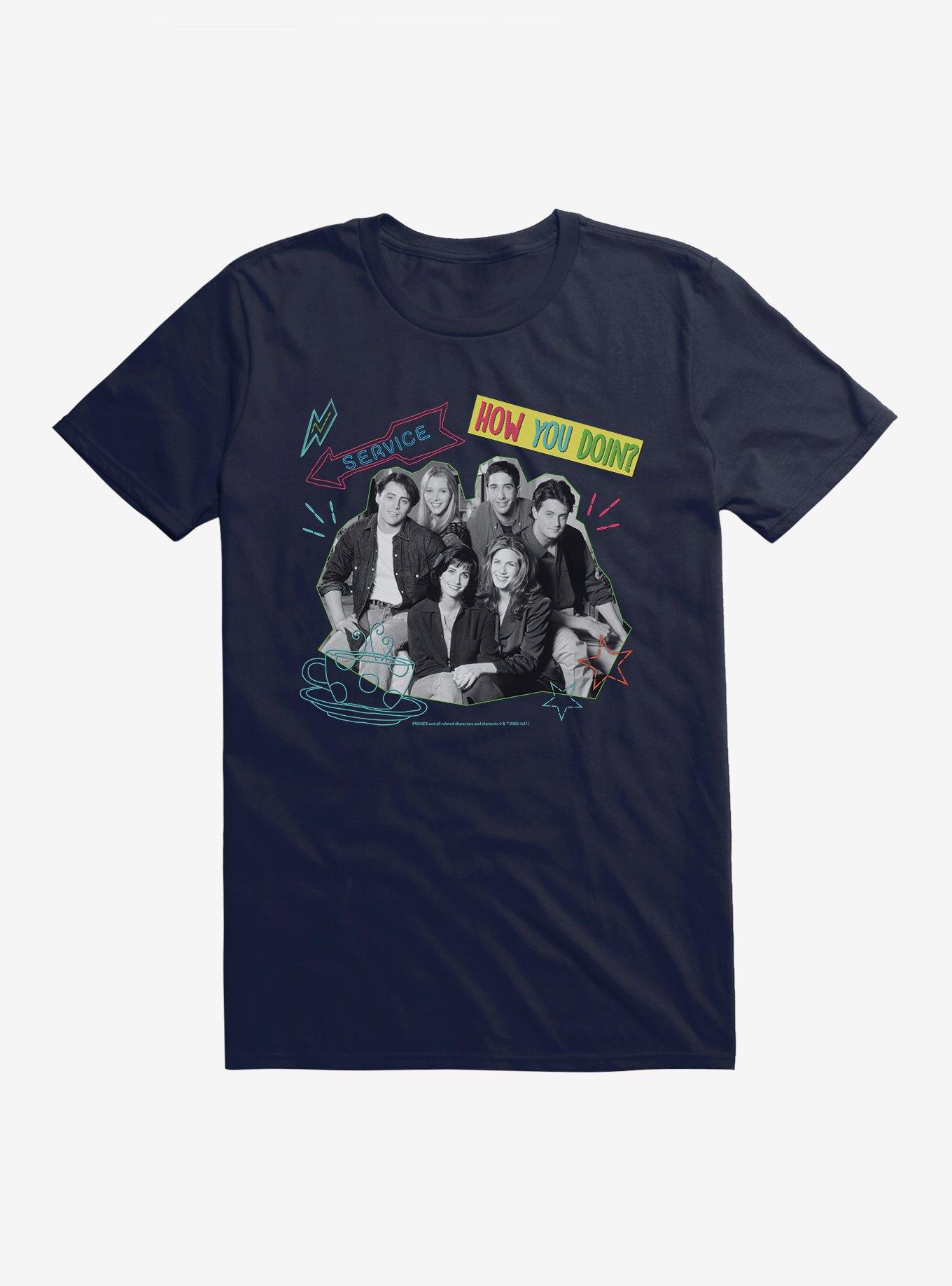 Friends Neon Icon Signs T-Shirt, , hi-res