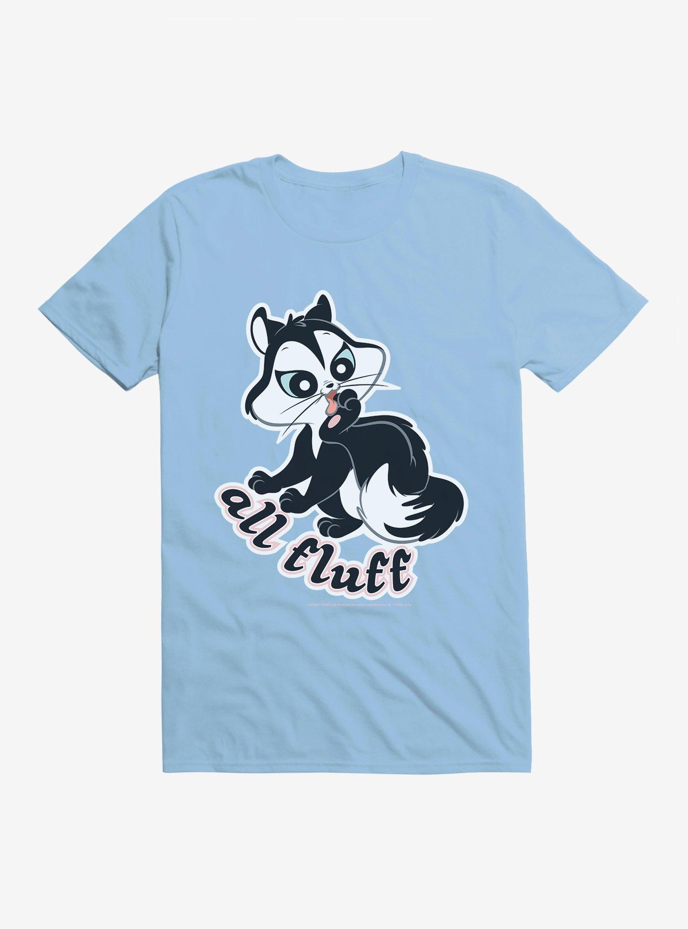 Looney Tunes Pussyfoot All Fluff T-Shirt, LIGHT BLUE, hi-res