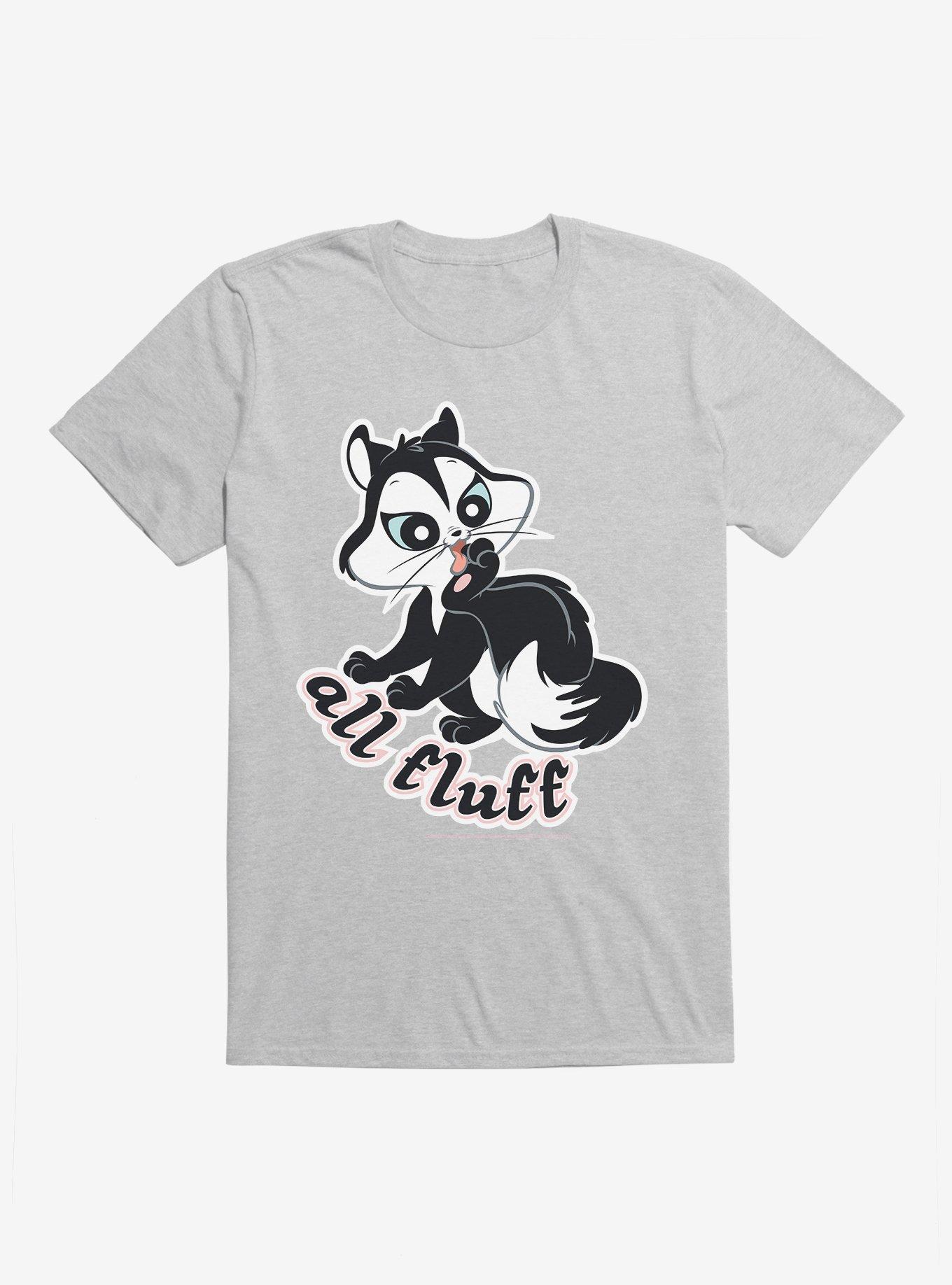 Looney Tunes Pussyfoot All Fluff T-Shirt, HEATHER GREY, hi-res