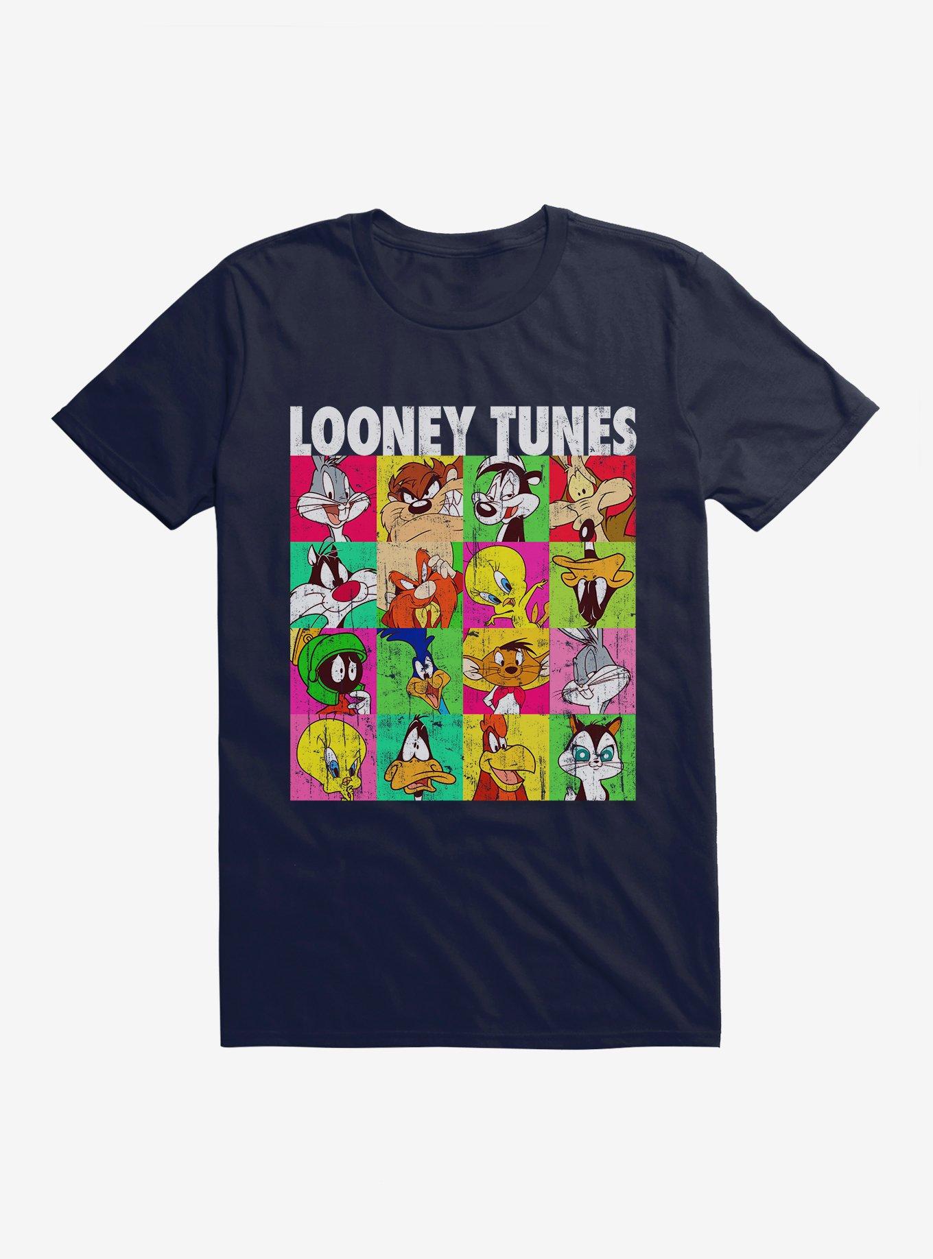 Looney Tunes The Whole Gang T-Shirt, NAVY, hi-res