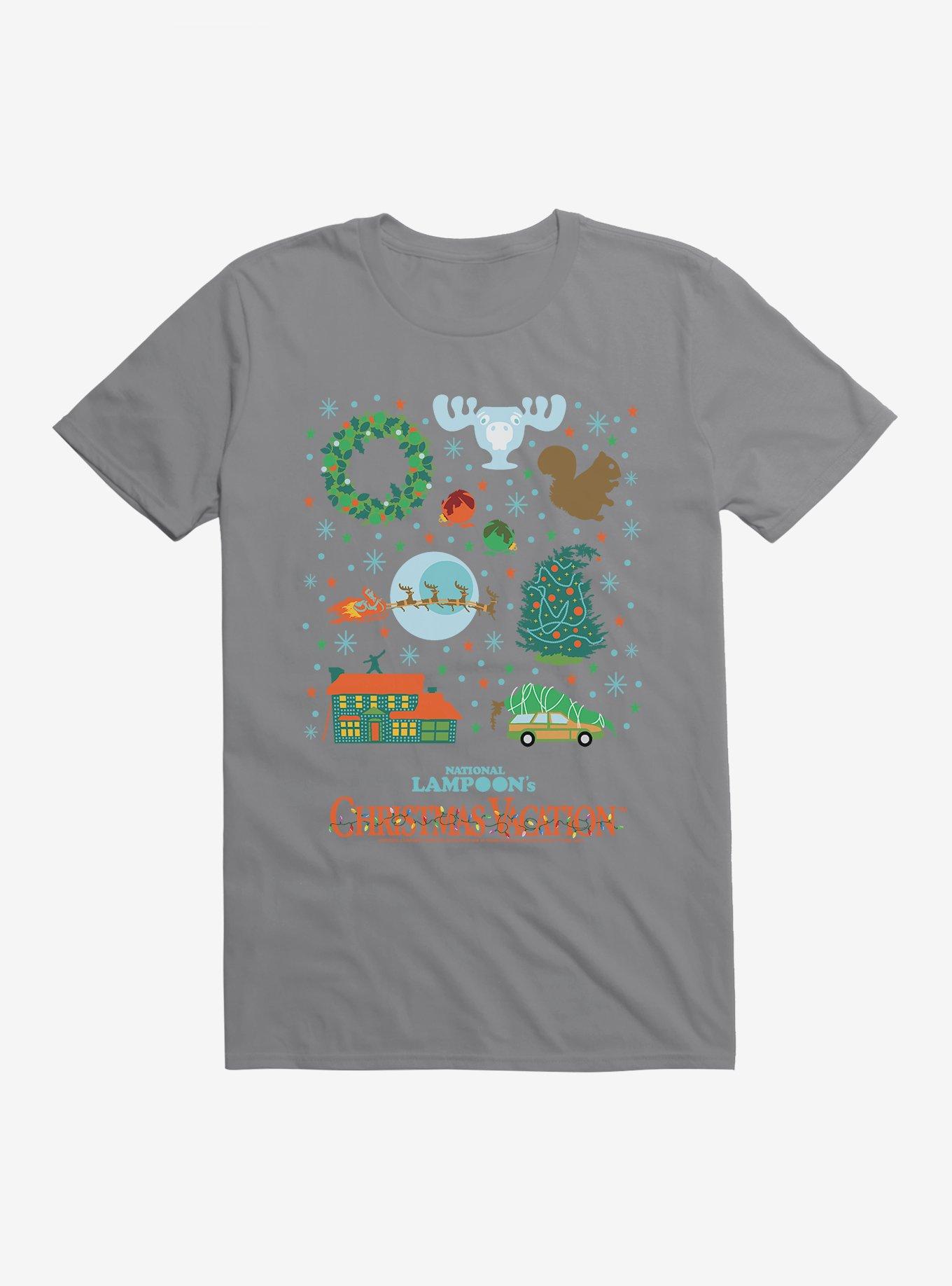 National Lampoon's Christmas Vacation Icons T-Shirt, , hi-res