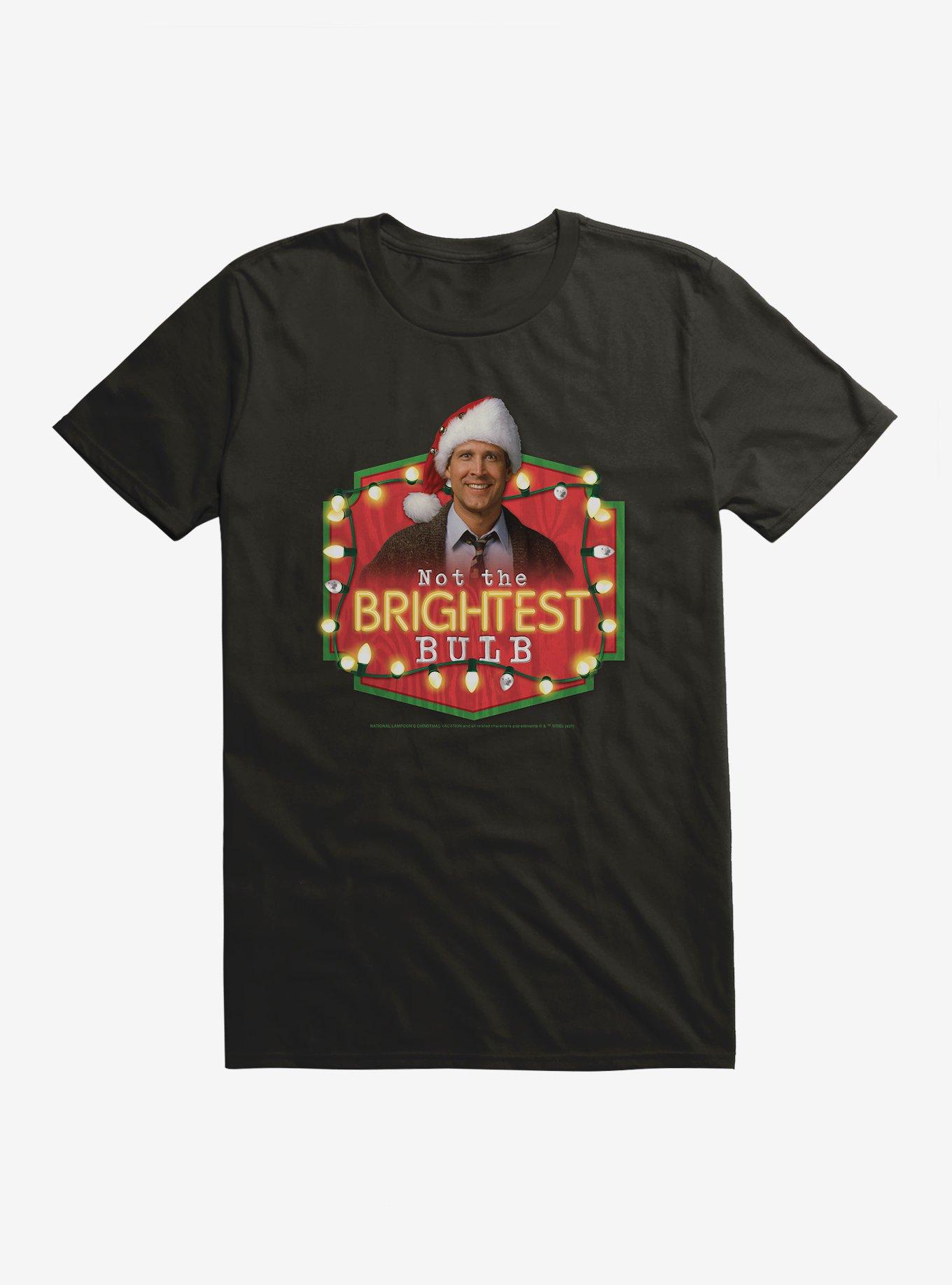 National Lampoon's Christmas Vacation Not The Brightest Bulb T-Shirt, BLACK, hi-res