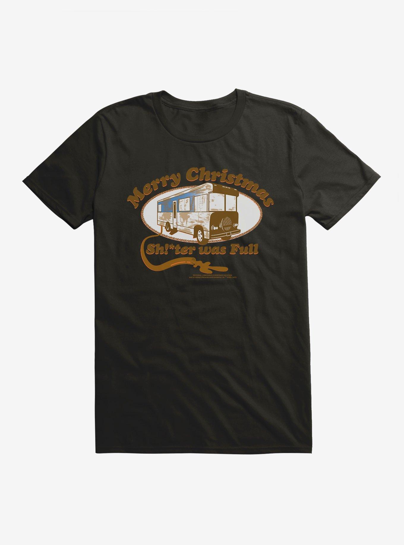 National Lampoon's Christmas Vacation RV Was Full T-Shirt, BLACK, hi-res