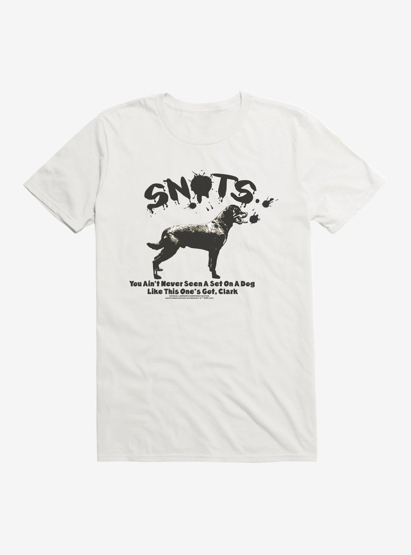 National Lampoon's Christmas Vacation Snots T-Shirt, WHITE, hi-res