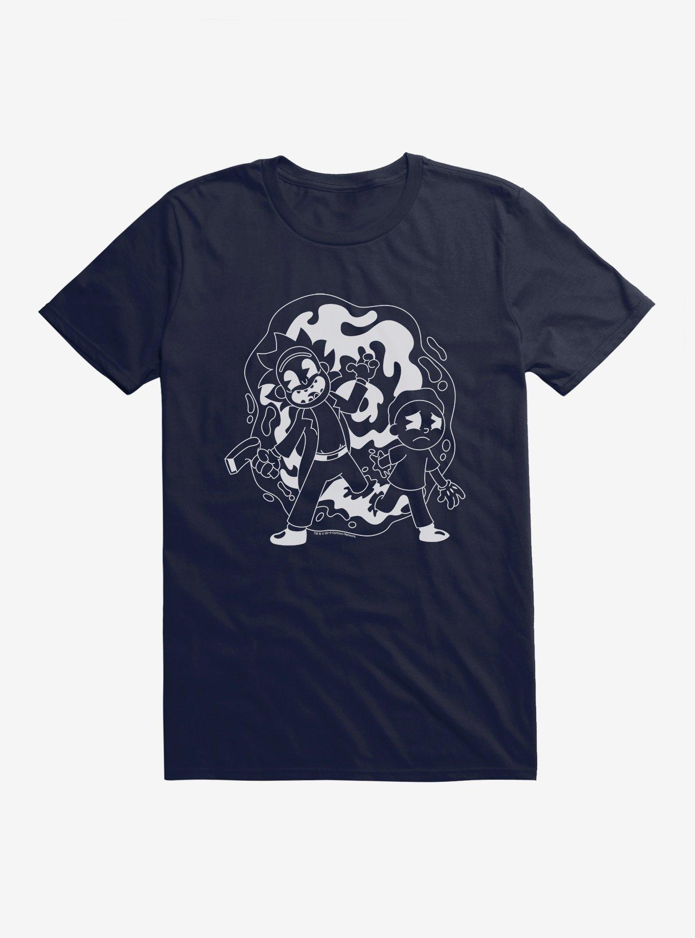 Rick And Morty Schwifty Vision T-Shirt, , hi-res