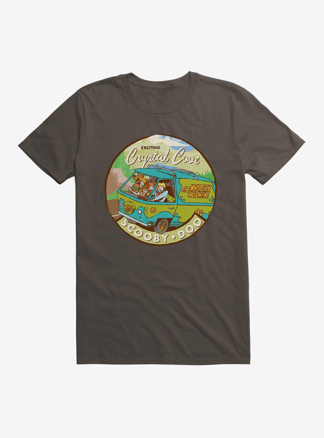 Scooby-Doo Crystal Cove Postcard Badge T-Shirt, , hi-res