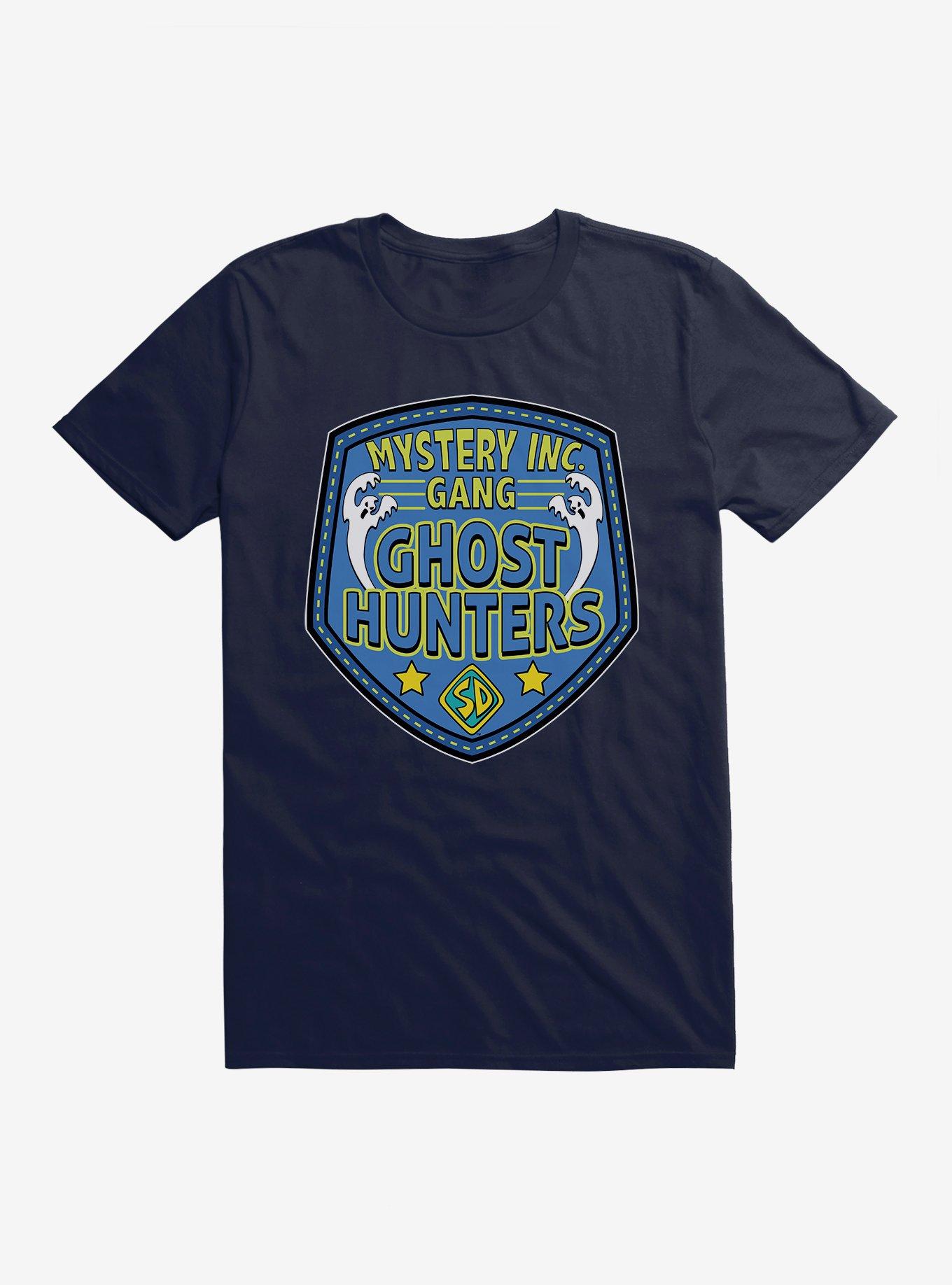 Scooby-Doo Ghost Hunter Badge T-Shirt, NAVY, hi-res