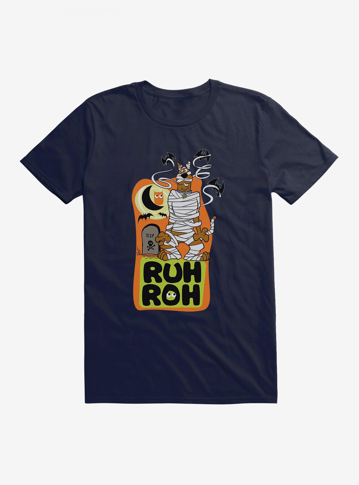 Scooby-Doo Ruh Roh T-Shirt, NAVY, hi-res