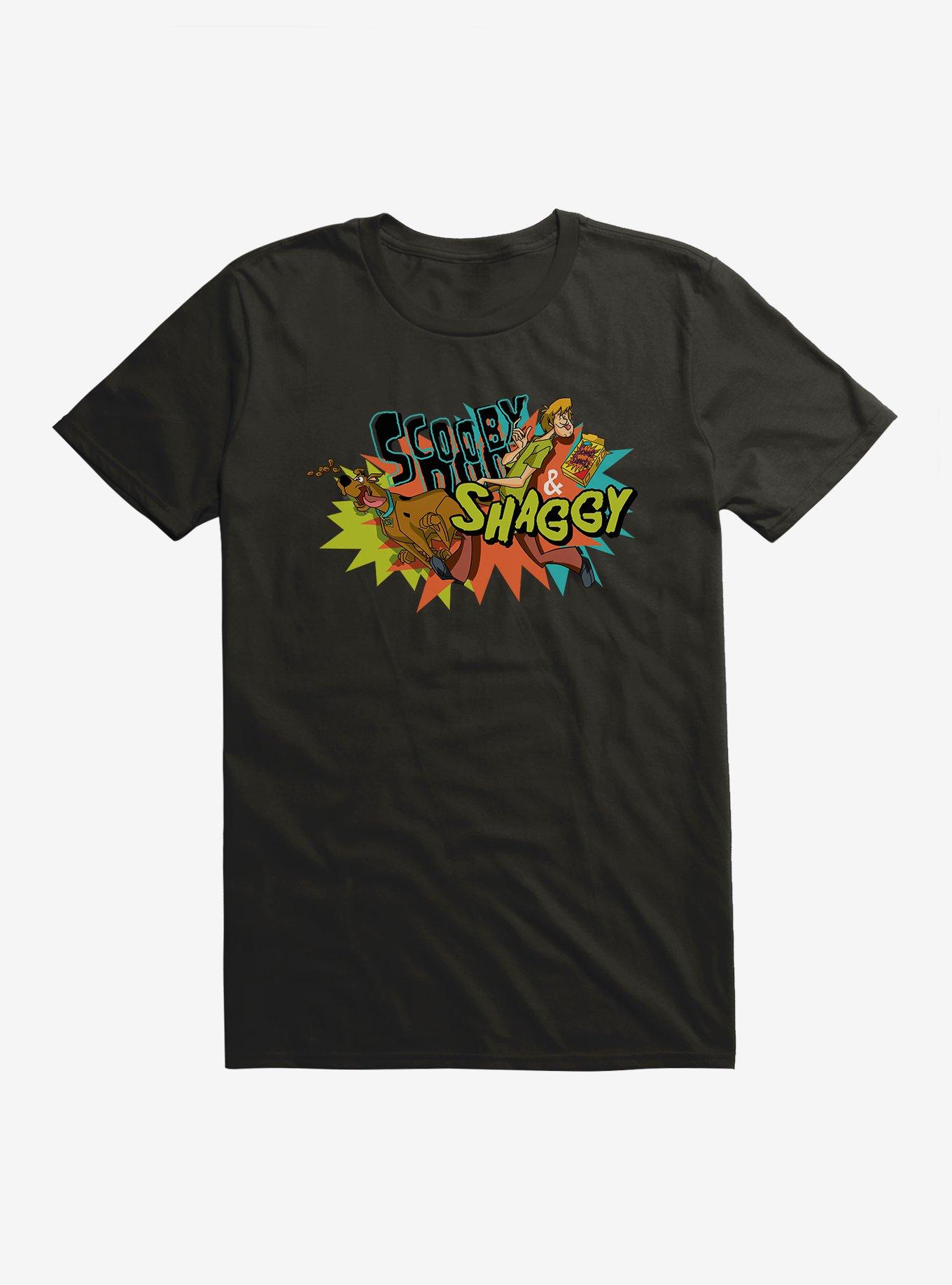 Scooby-Doo With Shaggy Splash T-Shirt, BLACK, hi-res