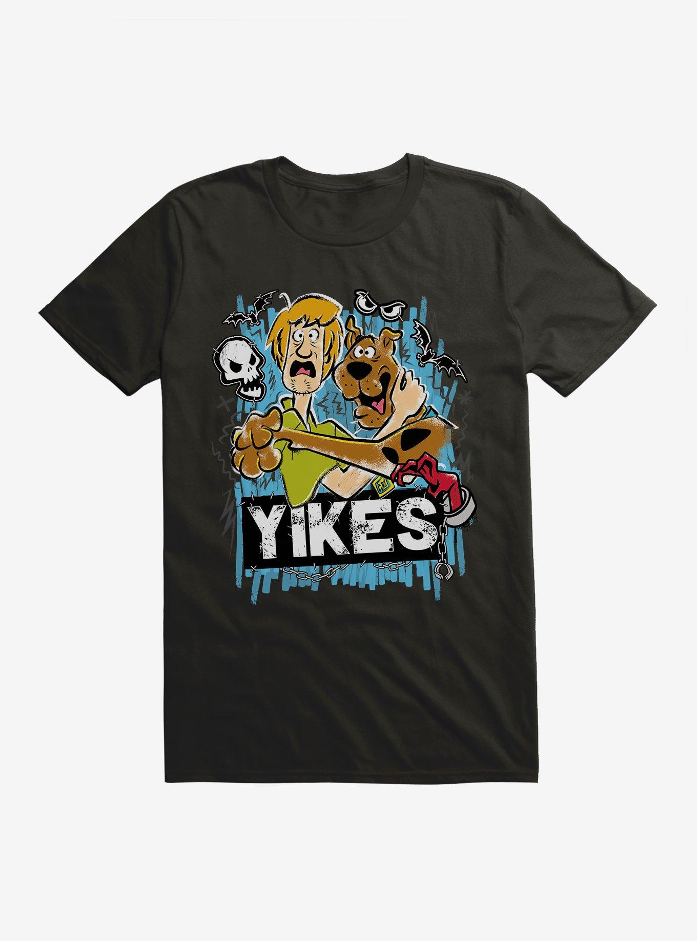 Scooby-Doo Yikes With Shaggy T-Shirt, BLACK, hi-res