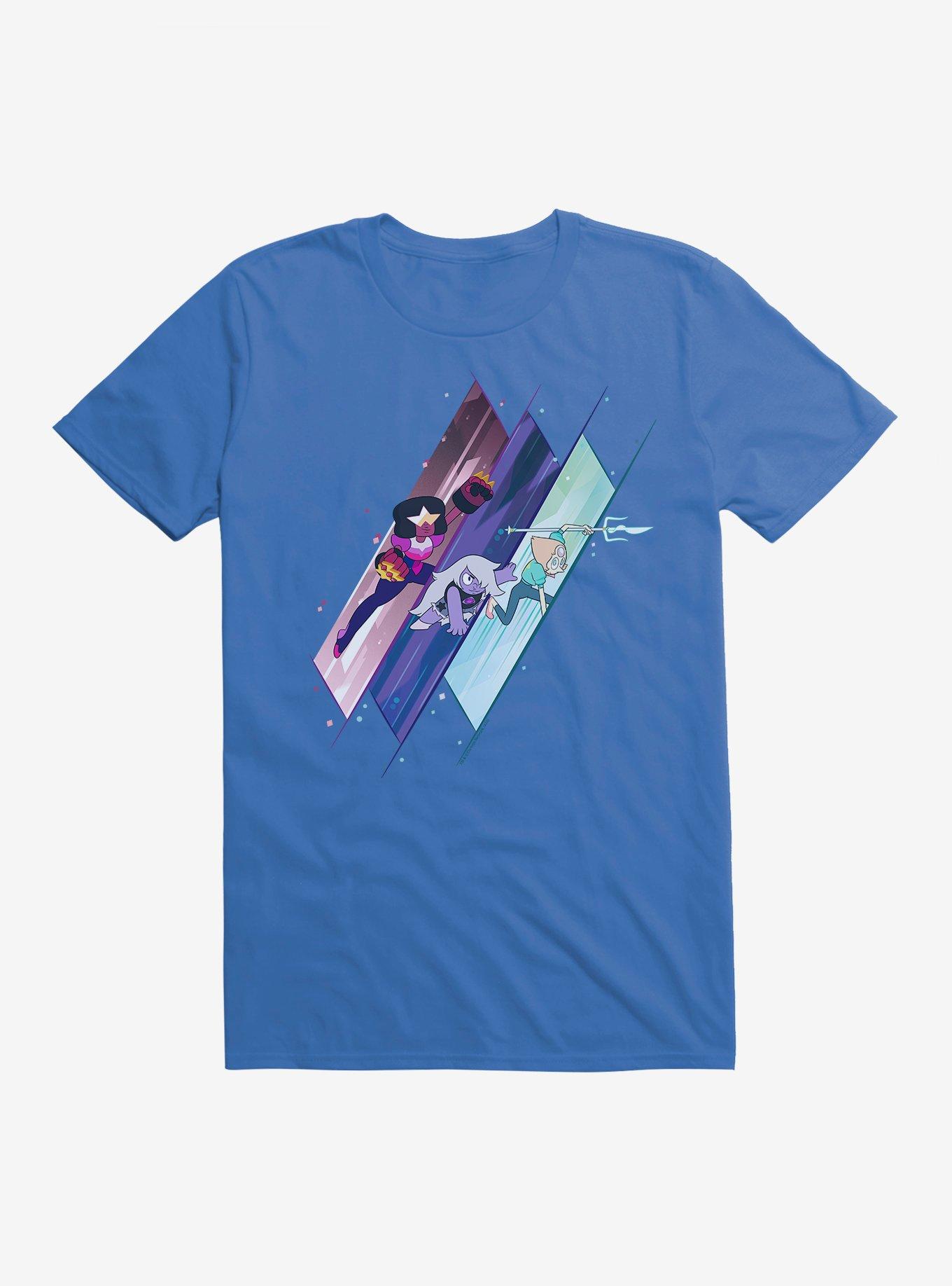 Steven Universe Crystal Gems Action Pose T-Shirt, , hi-res