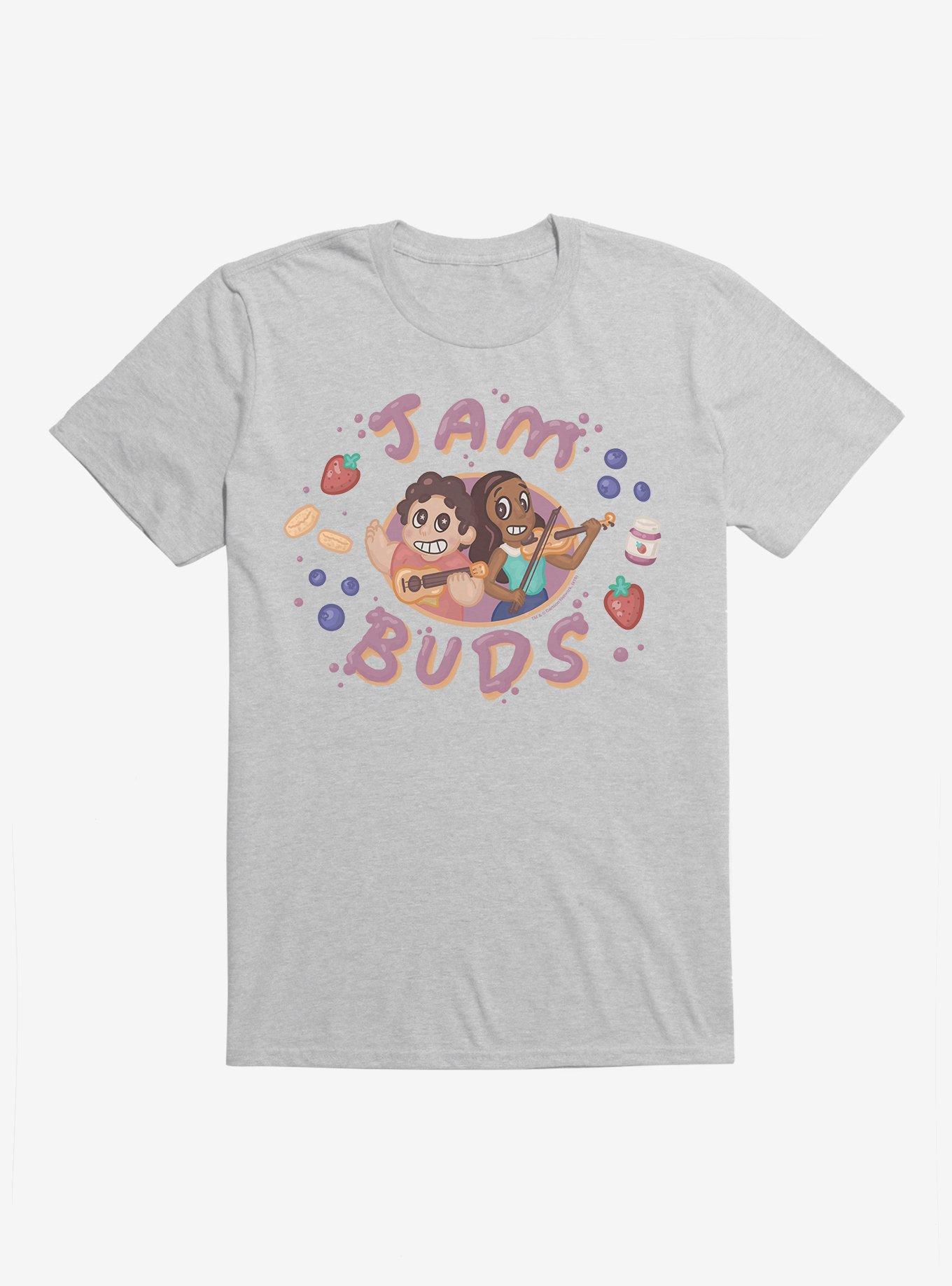 Steven Universe Jam Buds T-Shirt, HEATHER GREY, hi-res