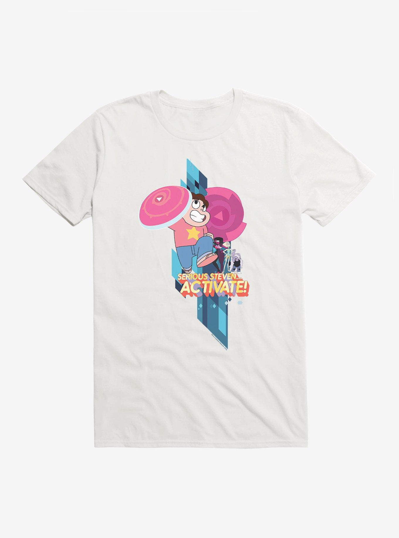 Steven Universe Serious Steven... Activate T-Shirt, , hi-res