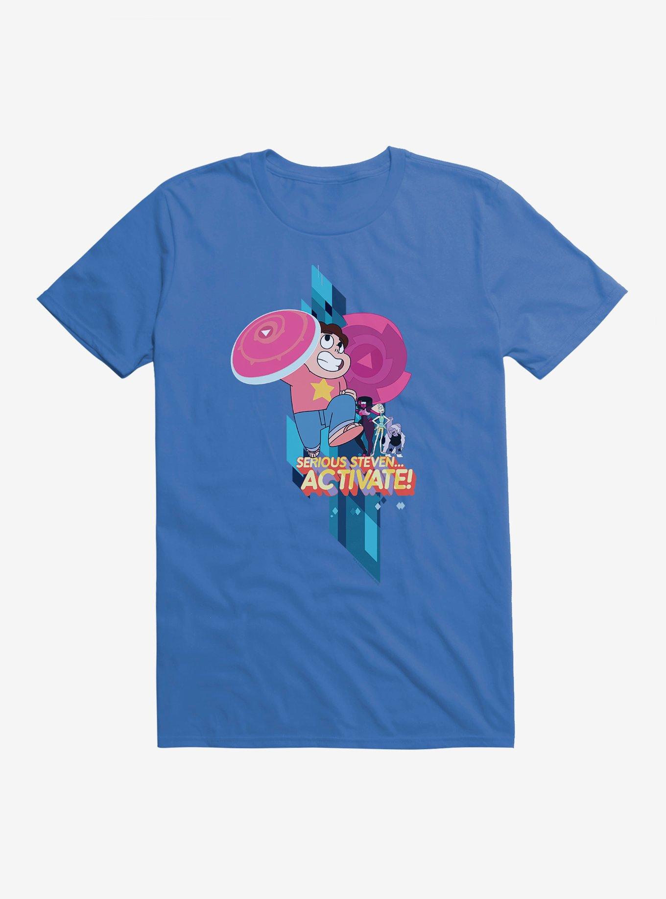 Steven Universe Serious Steven... Activate T-Shirt, , hi-res