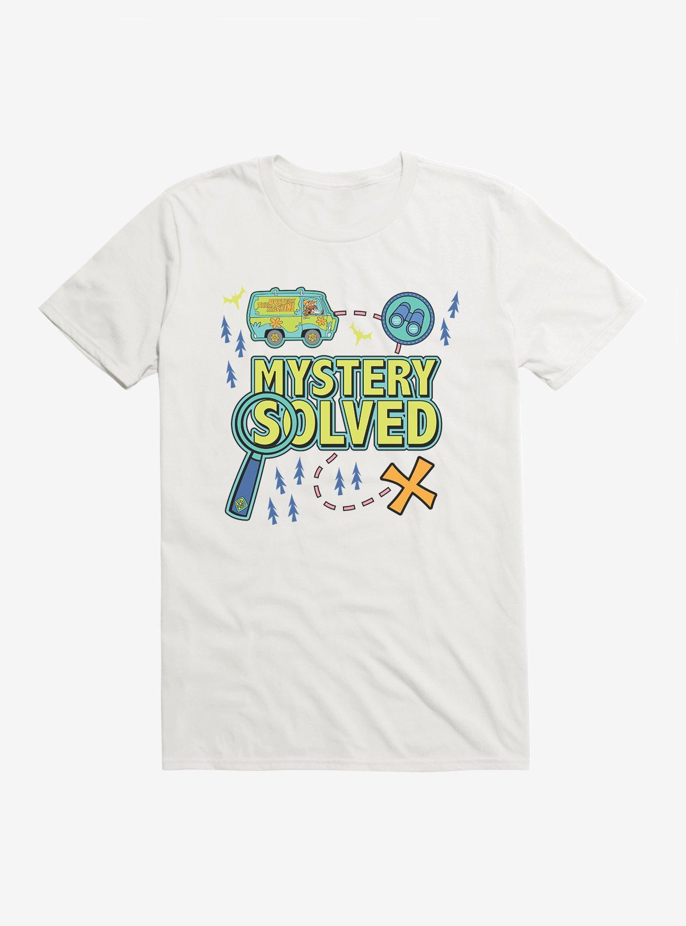 Scooby-Doo Mystery Solved Map T-Shirt, WHITE, hi-res