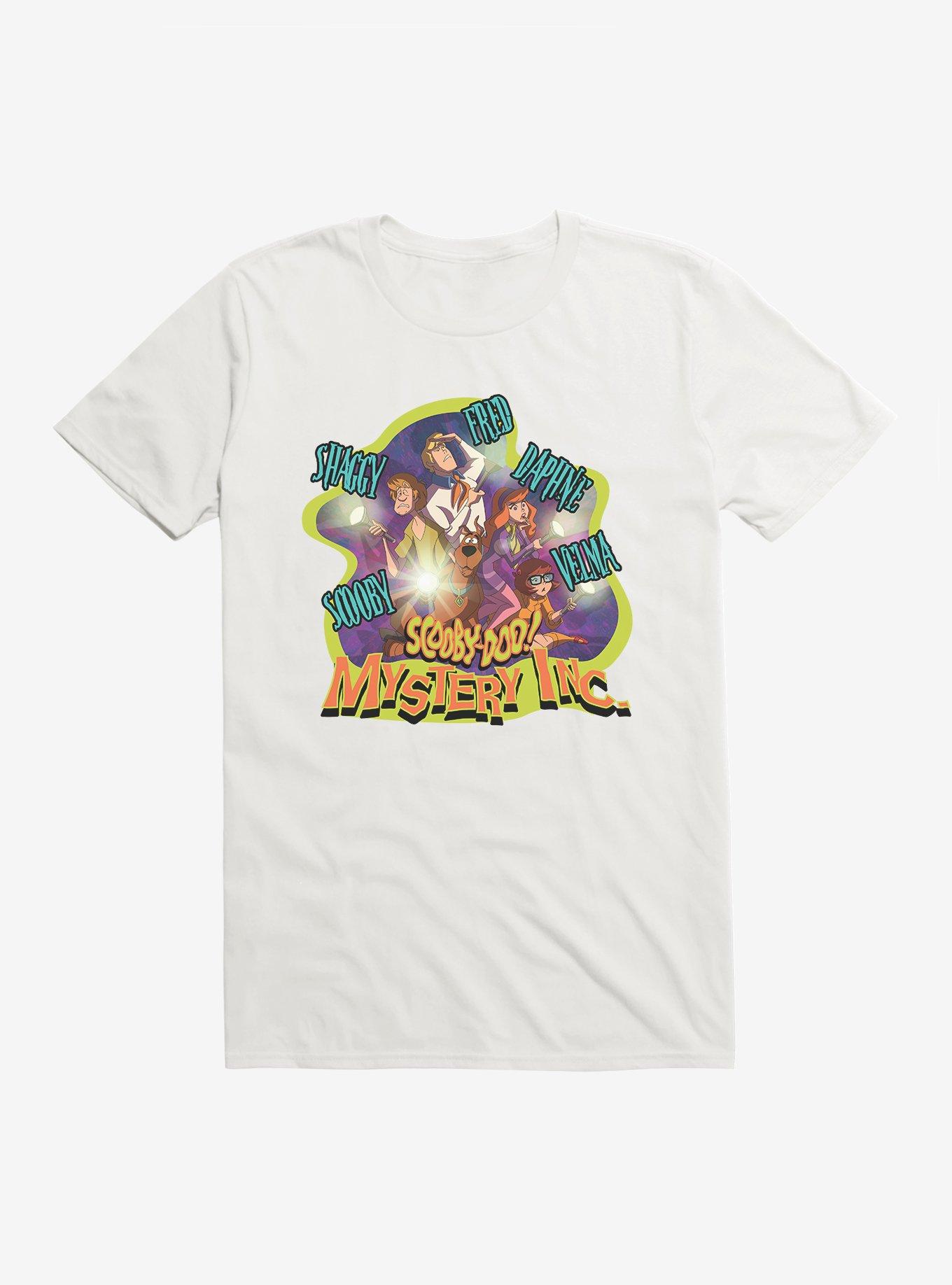 Scooby-Doo Names Of Mystery Incorporated T-Shirt, WHITE, hi-res
