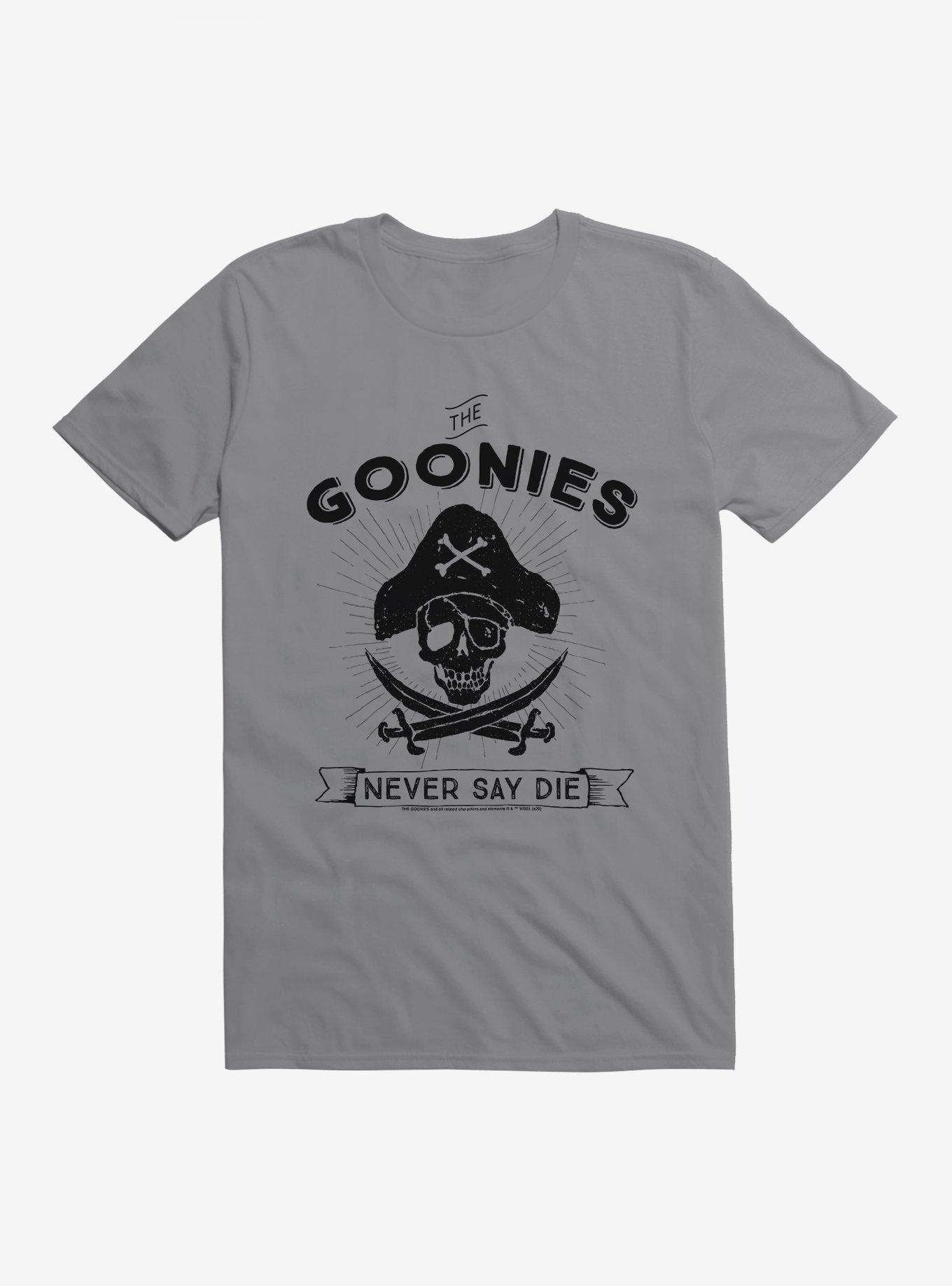 The Goonies Never Say Die T-Shirt, STORM GREY, hi-res