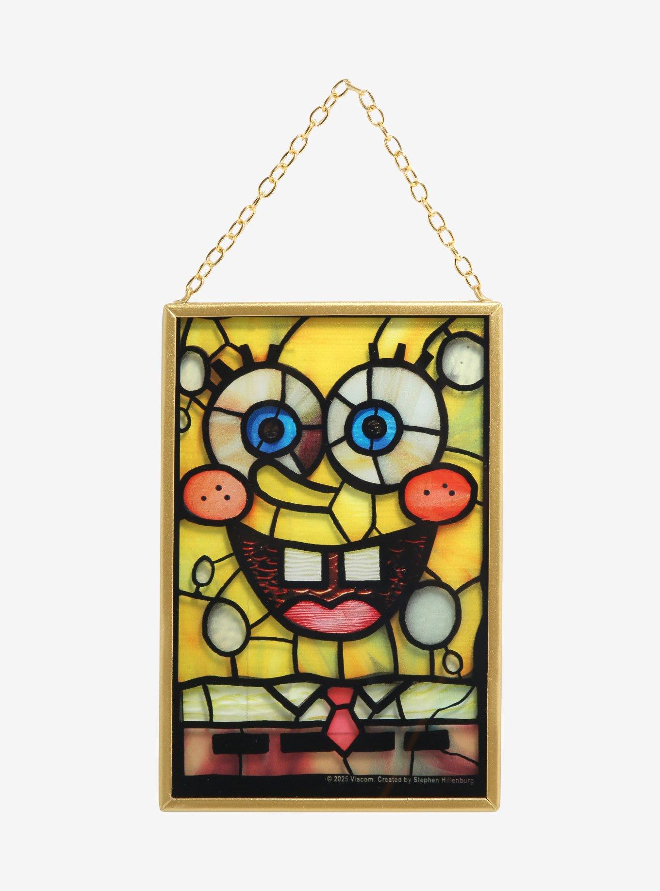 SpongeBob SquarePants Stained Glass Wall Art, , hi-res