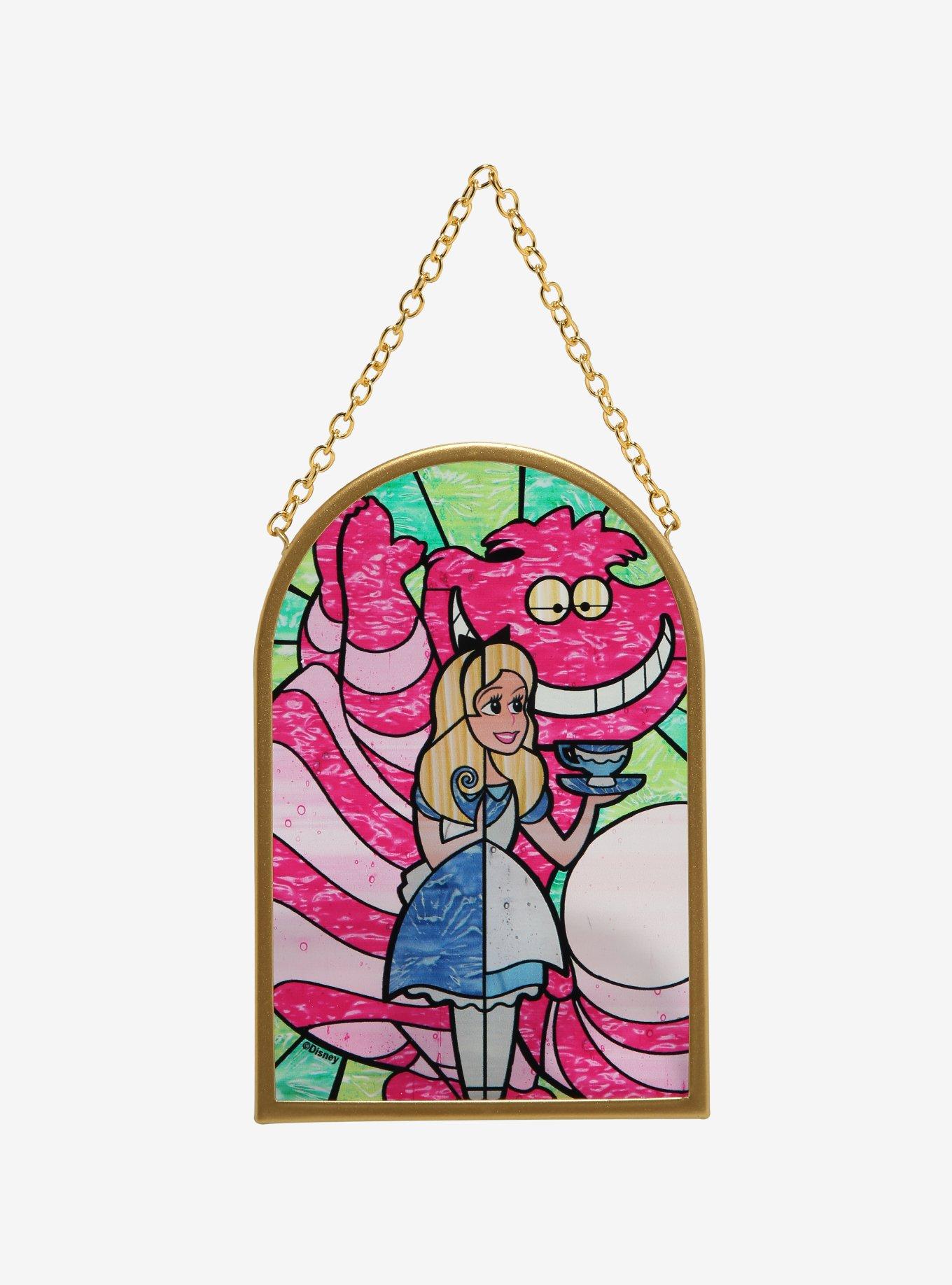 Disney Alice In Wonderland Stained Glass Wall Art, , hi-res