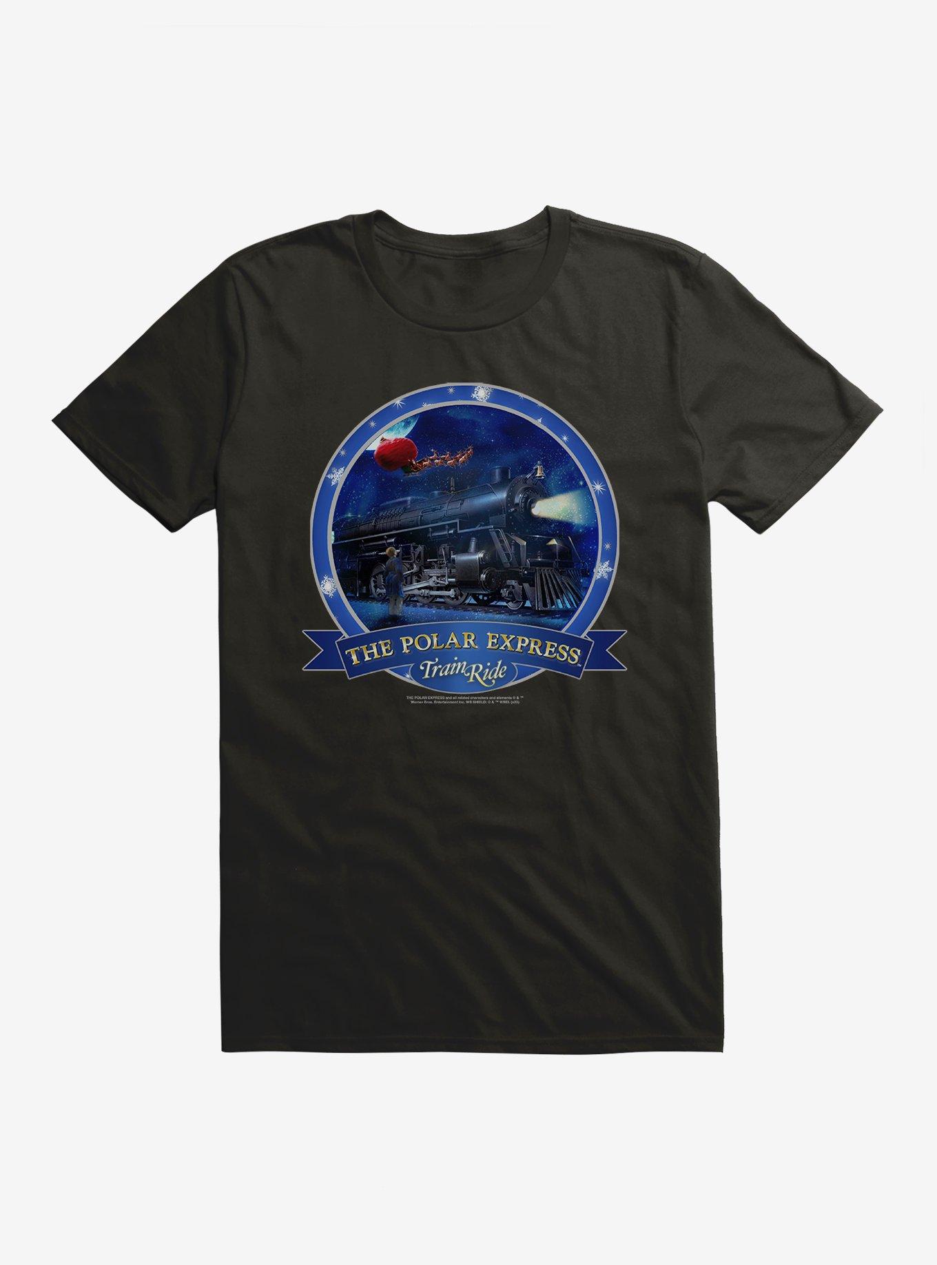 The Polar Express Train Ride T-Shirt, BLACK, hi-res