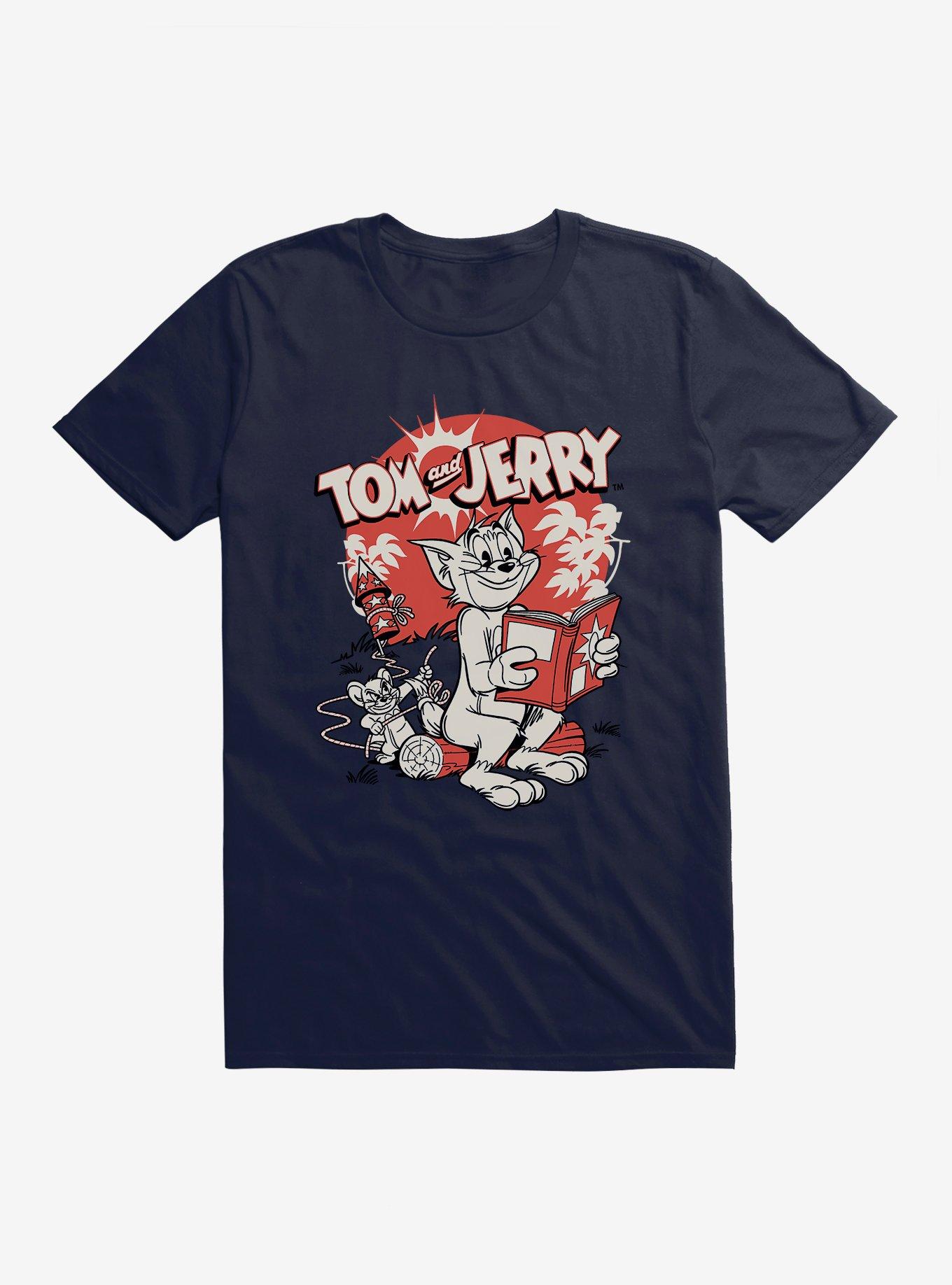 Tom and Jerry Firecracker Prank T-Shirt, , hi-res