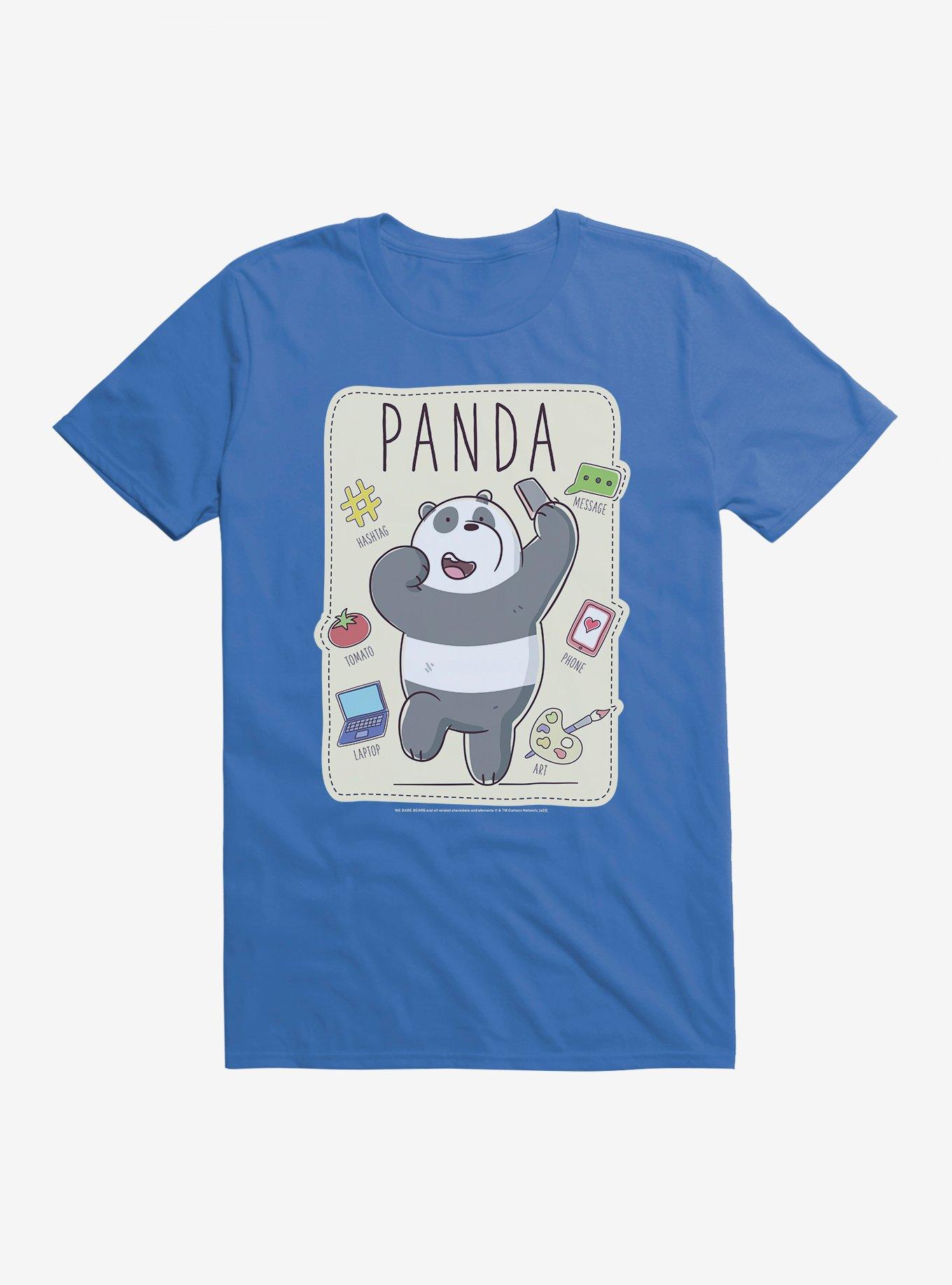 We Bare Bears Panda T-Shirt, , hi-res