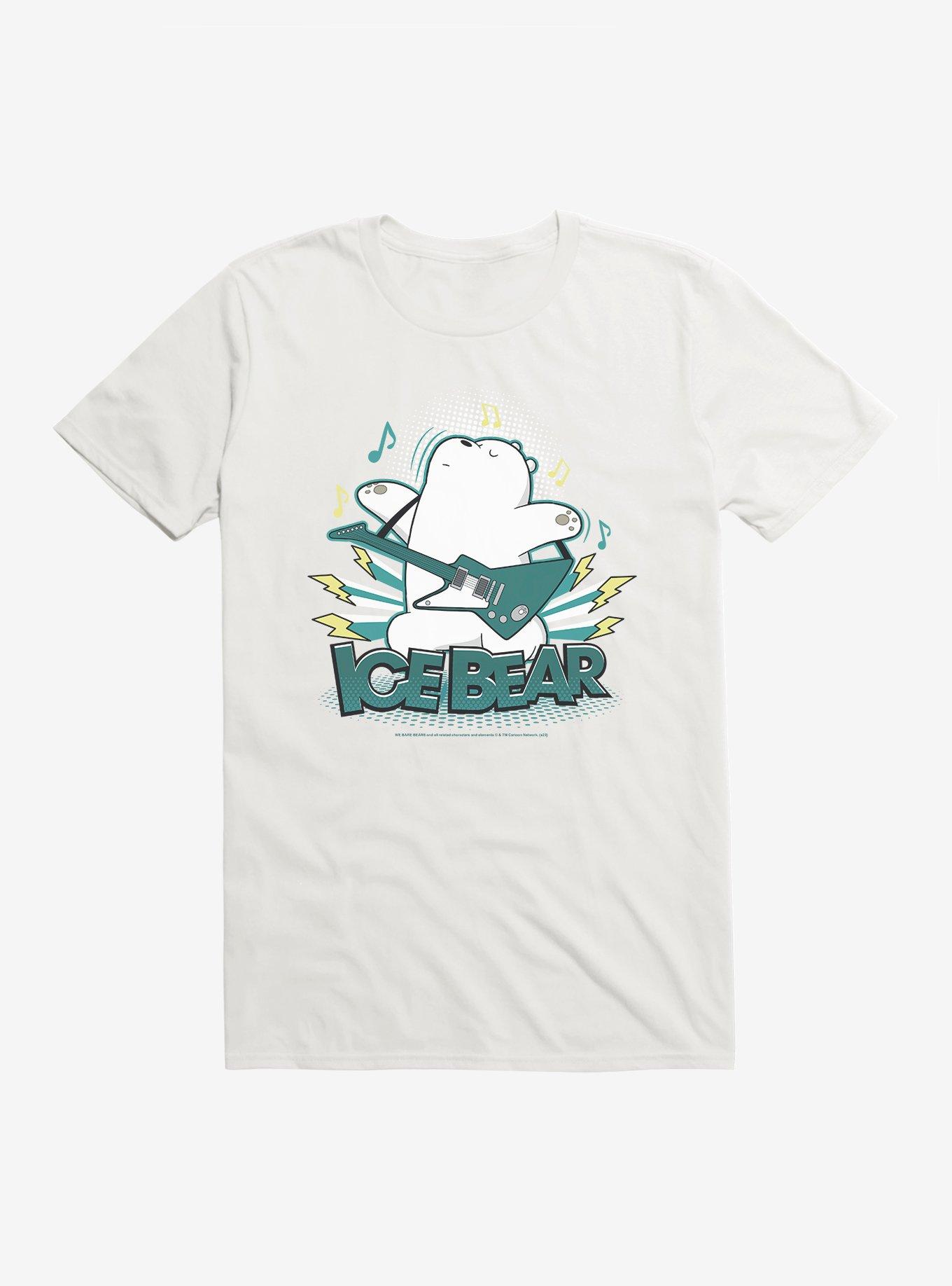 We Bare Bears Rockin Ice Bear T-Shirt, , hi-res