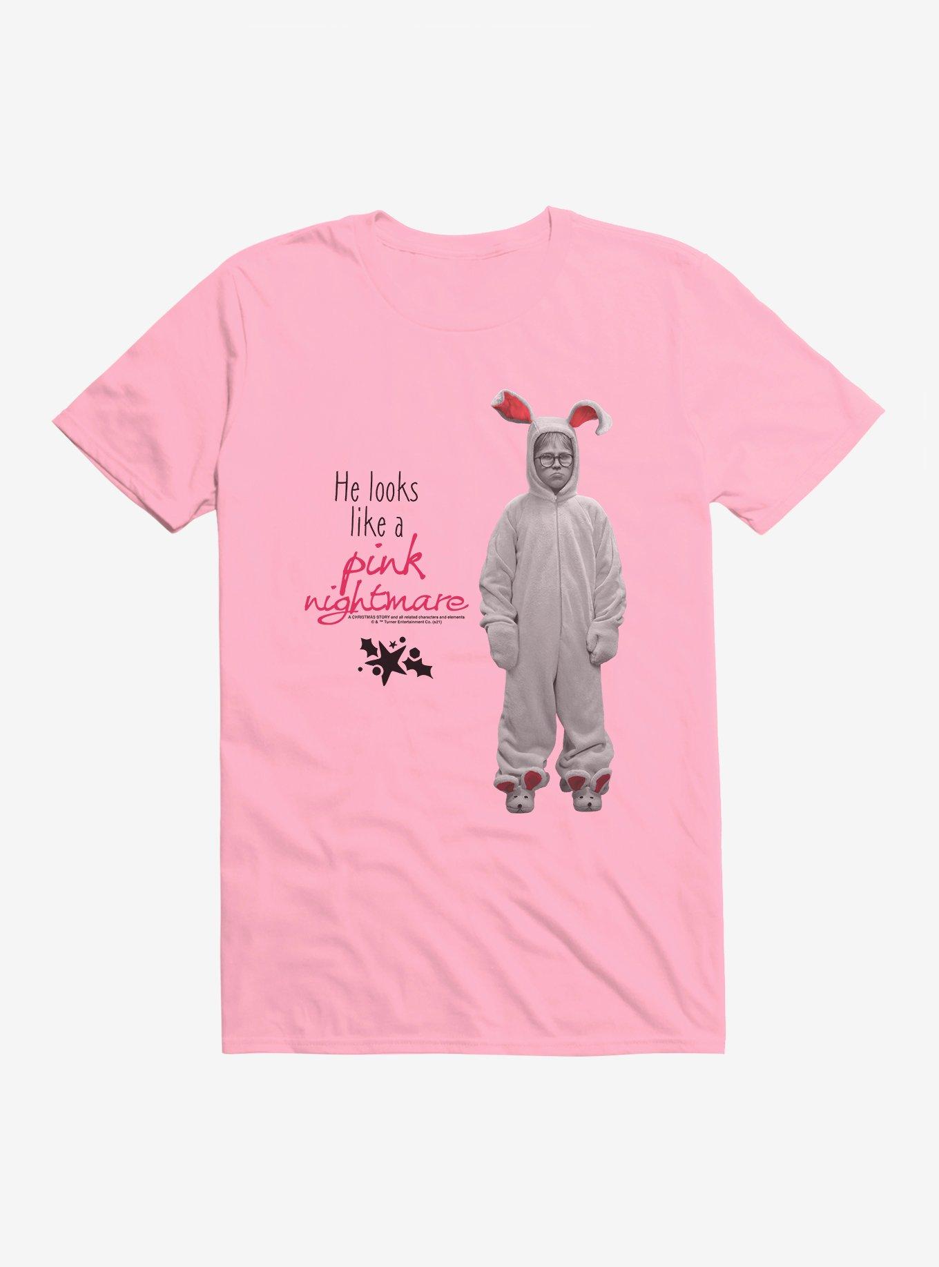 A Christmas Story Fluffy Bunny T-Shirt, CHARITY PINK, hi-res