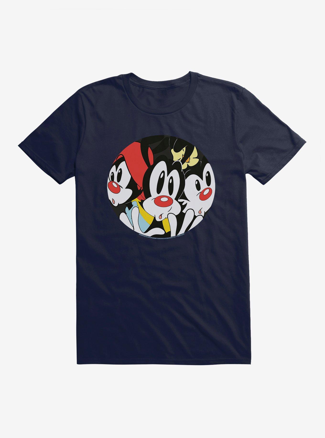 Animaniacs Fish Lens T-Shirt, NAVY, hi-res