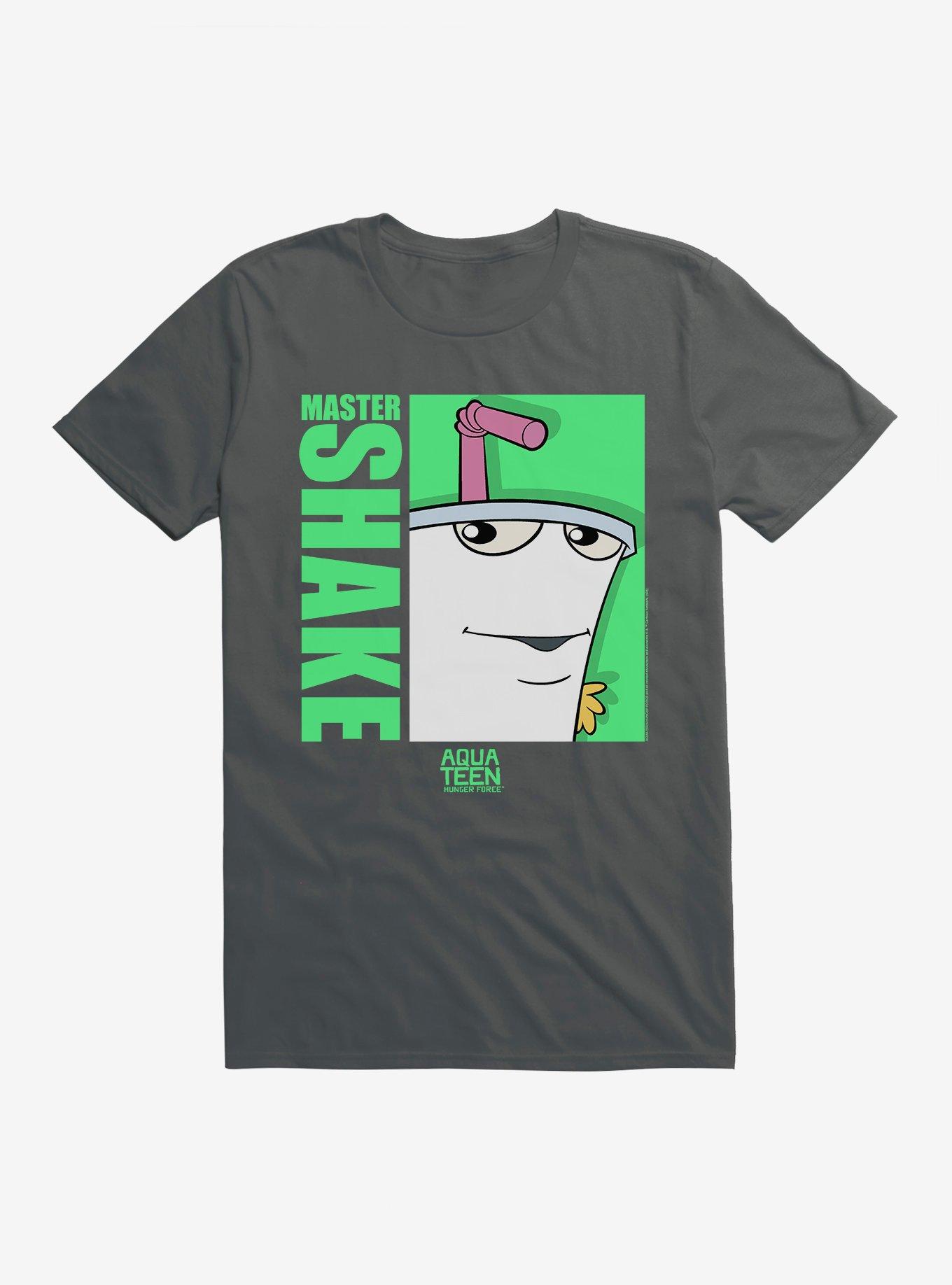 Aqua Teen Hunger Force Master Shake T-Shirt, CHARCOAL, hi-res