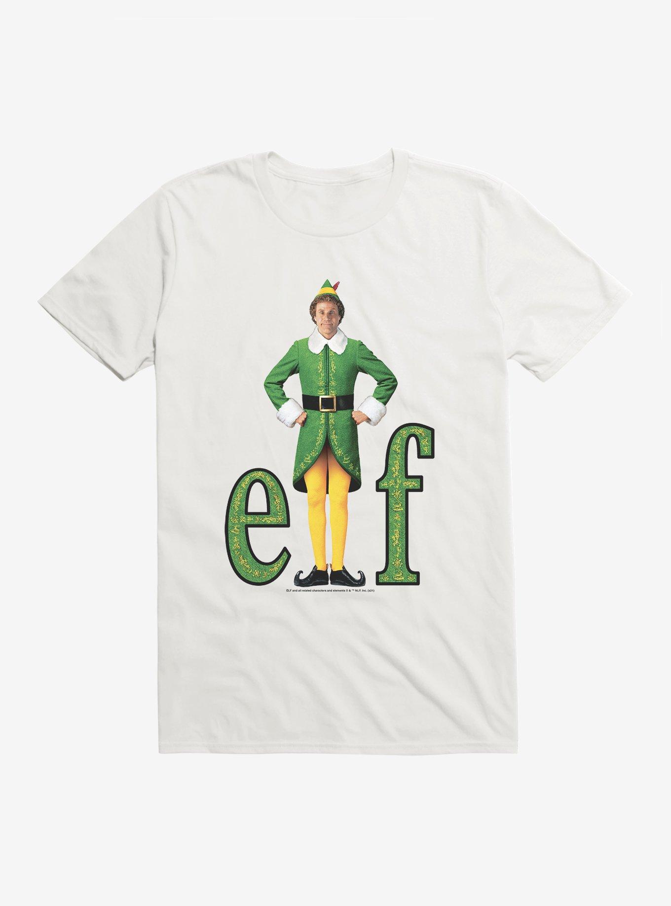 Elf Classic Logo Black Trace T-Shirt, WHITE, hi-res