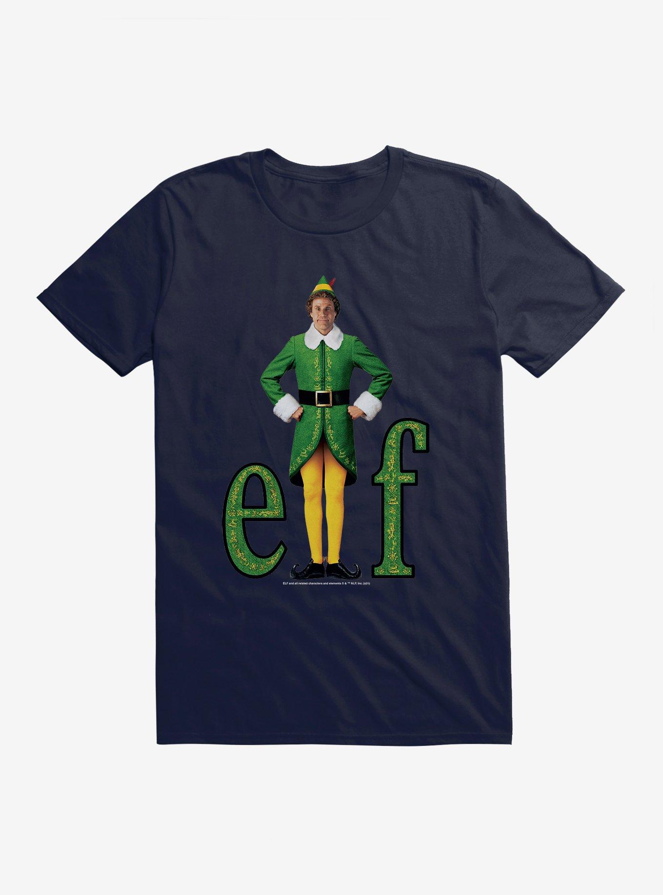 Elf Classic Logo Black Trace T-Shirt, NAVY, hi-res