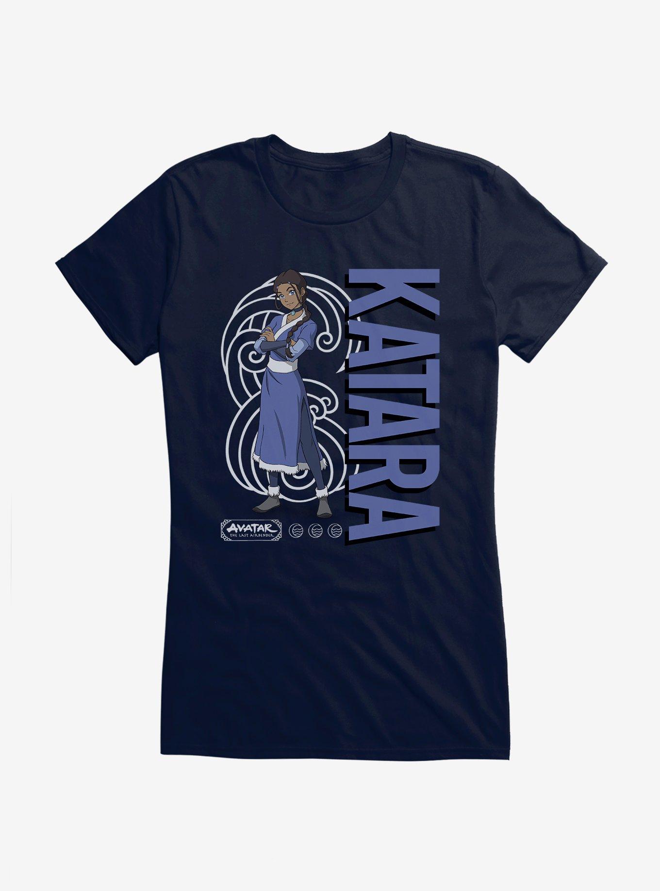 Avatar: The Last Airbender Katara Girls T-Shirt, NAVY, hi-res