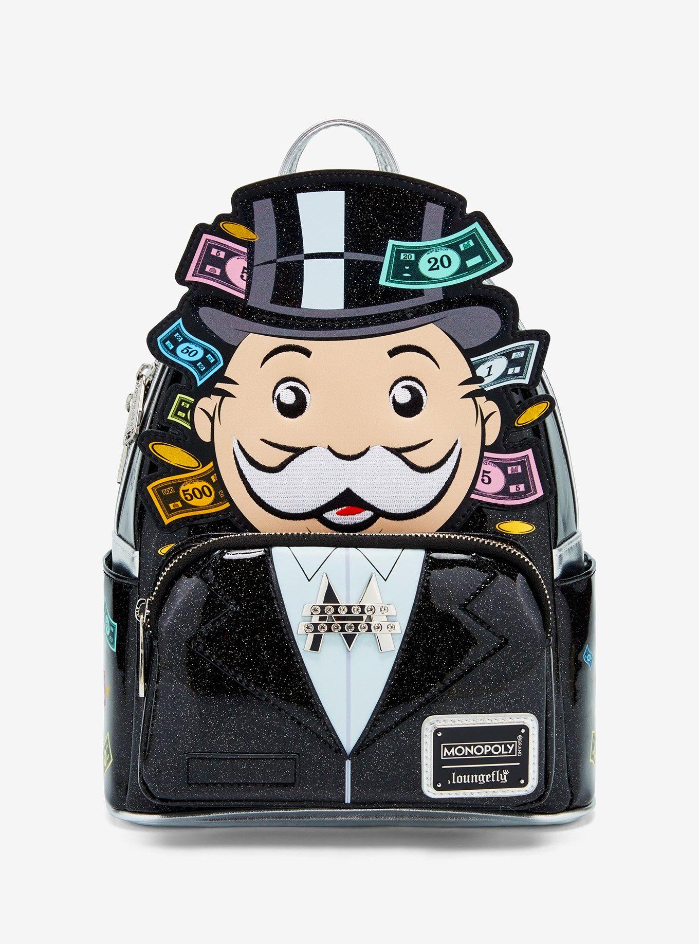 Monopoly Mr. Monopoly Glitter Mini Backpack, , hi-res