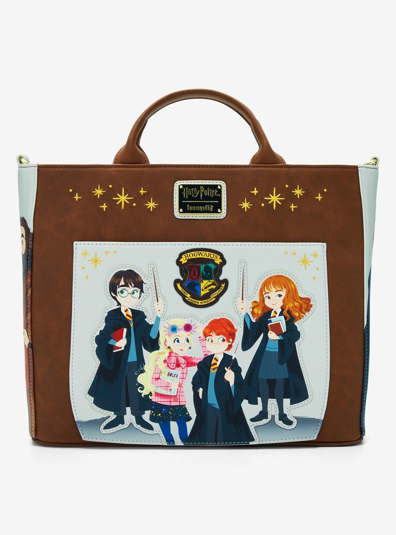 Loungefly Harry Potter Group Convertible Tote Bag, , hi-res