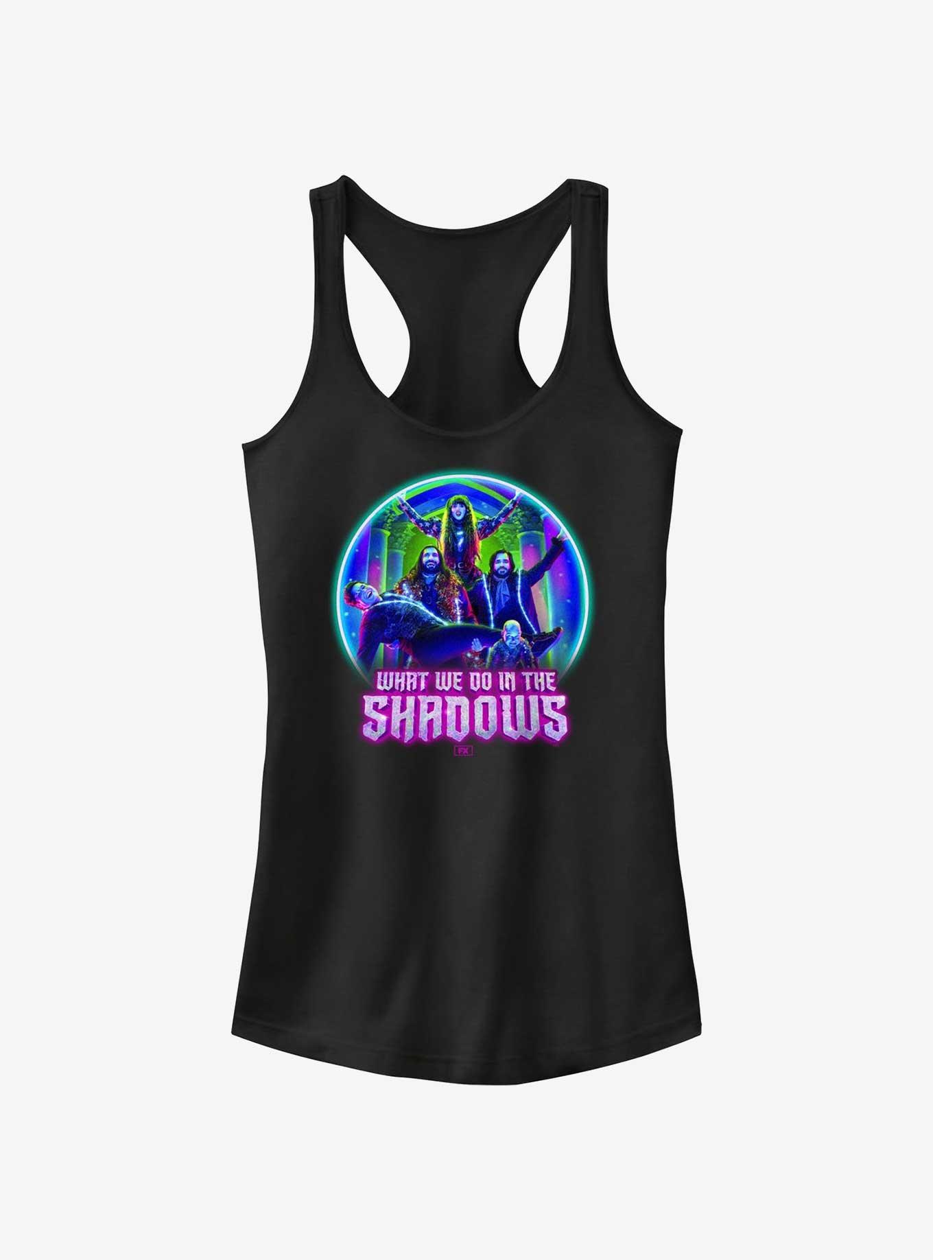 What We Do In The Shadows Neon Group Pose Girls Tank