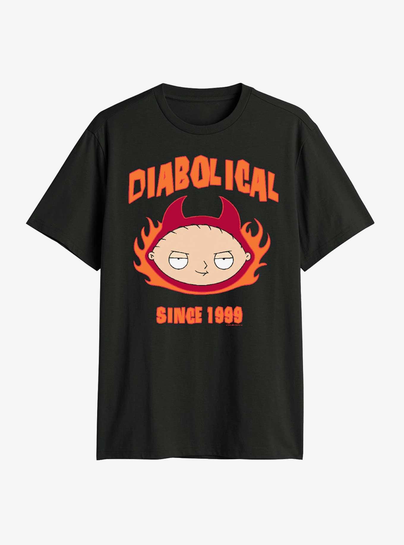 Family Guy Diabolical Since 1999 T-Shirt, BLACK, hi-res