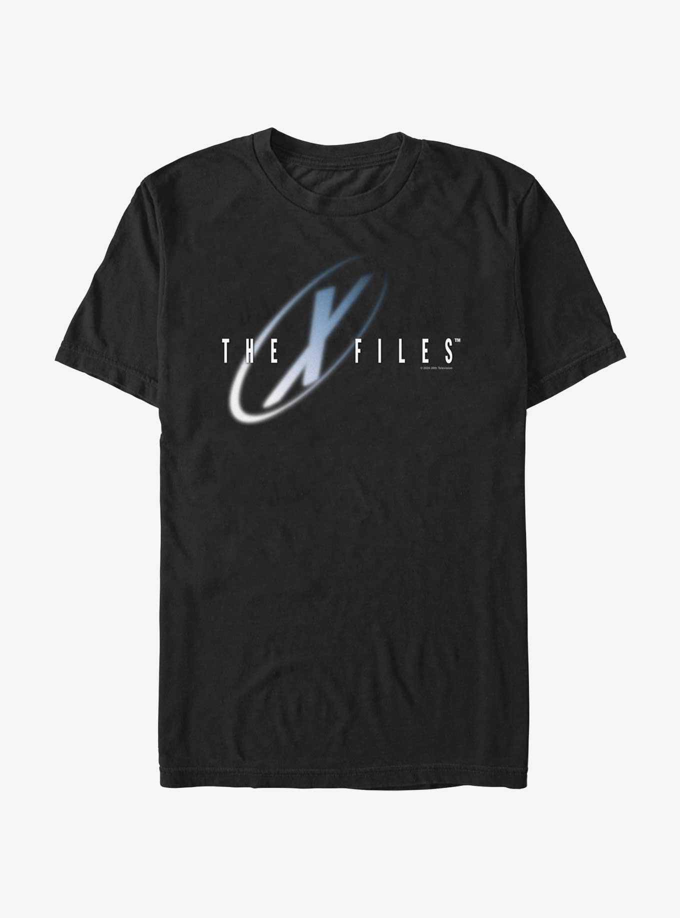 The X-Files Logo T-Shirt, BLACK, hi-res