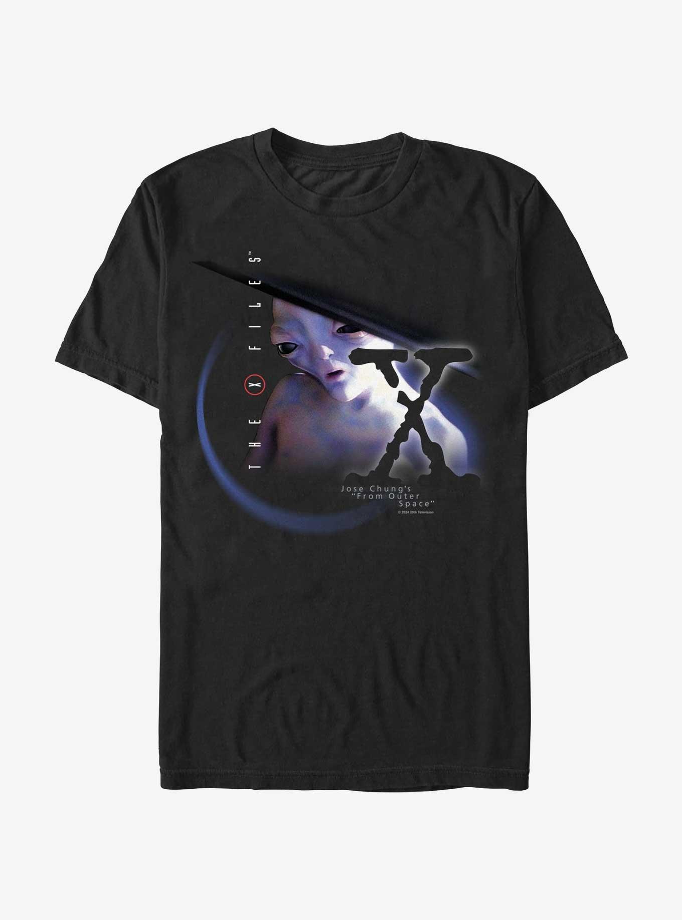 The X-Files From Outer Space T-Shirt, BLACK, hi-res