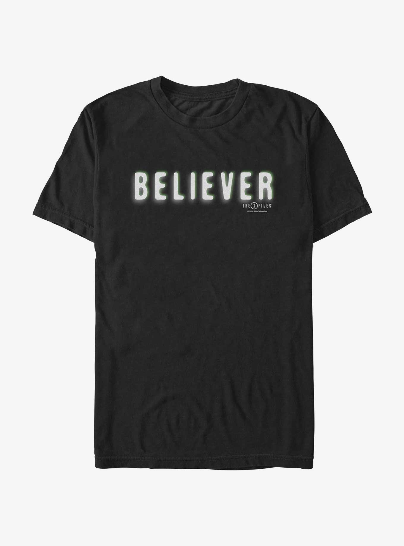 The X-Files Believer T-Shirt, BLACK, hi-res