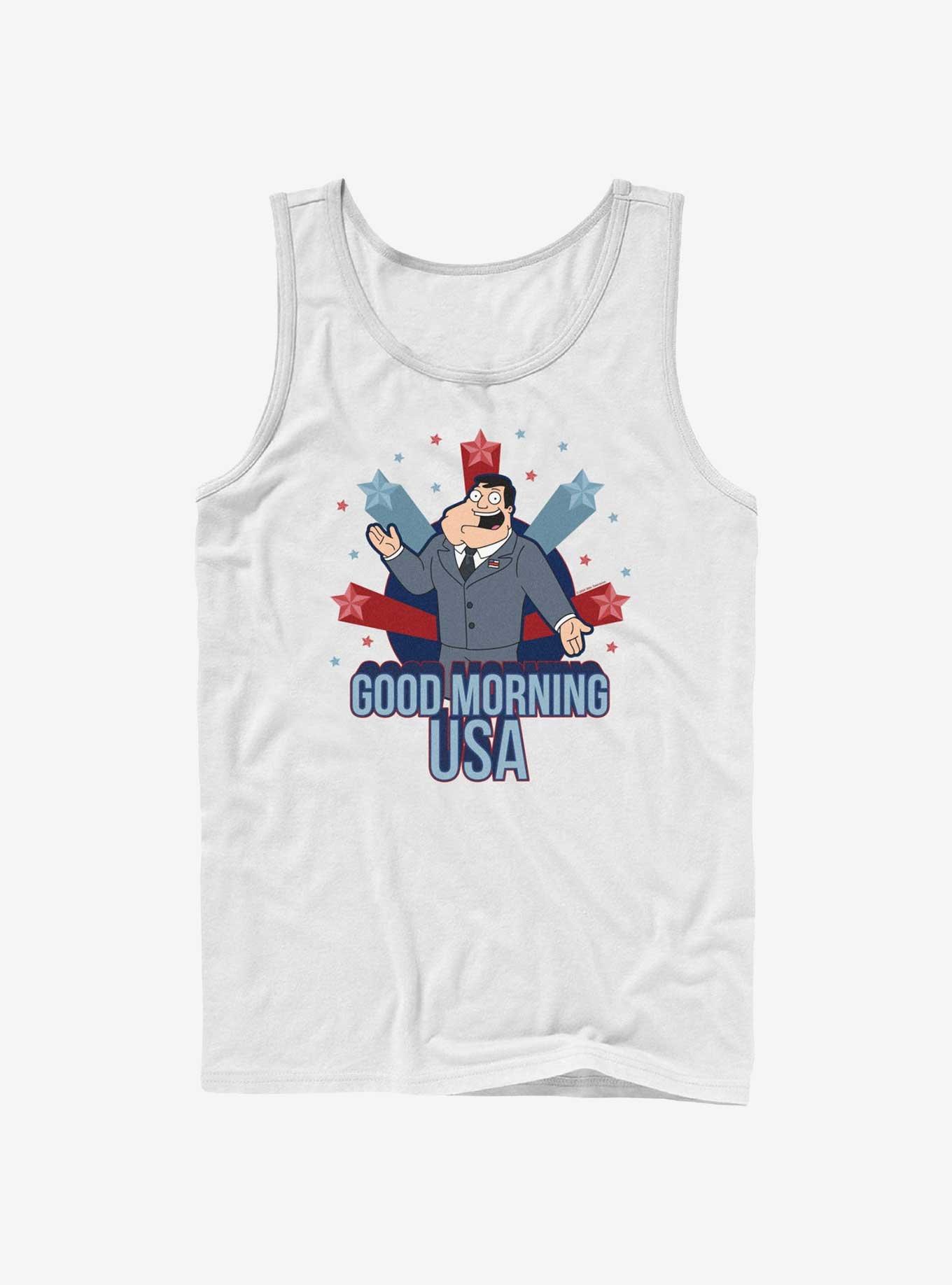 American Dad Good Morning USA Tank, , hi-res