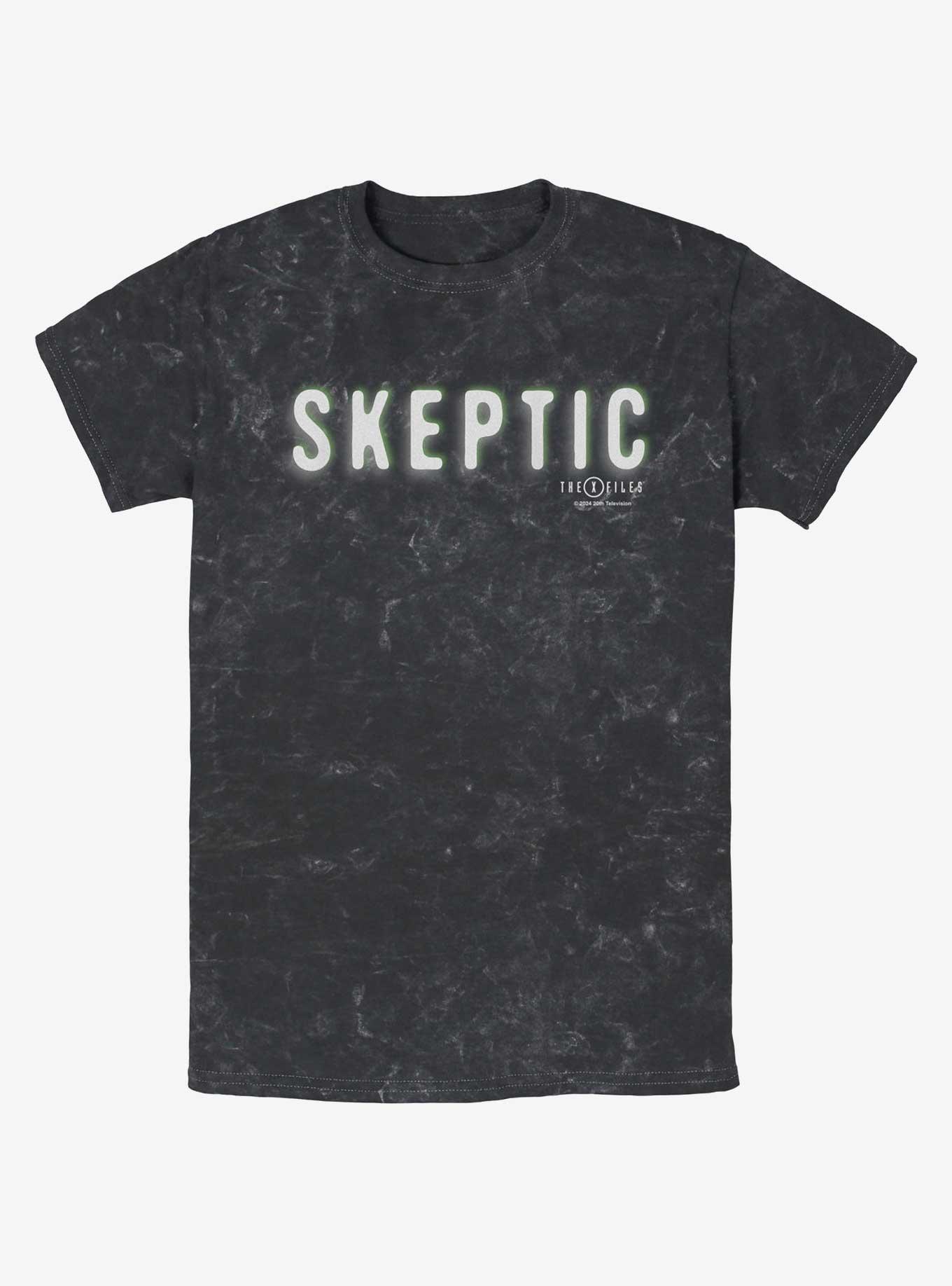 The X-Files Skeptic Mineral Wash T-Shirt, , hi-res