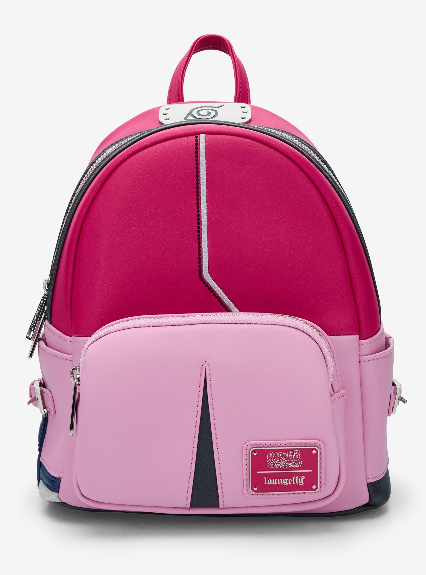 Loungefly Naruto Shippuden Sakura Shimmer Mini Backpack | BoxLunch