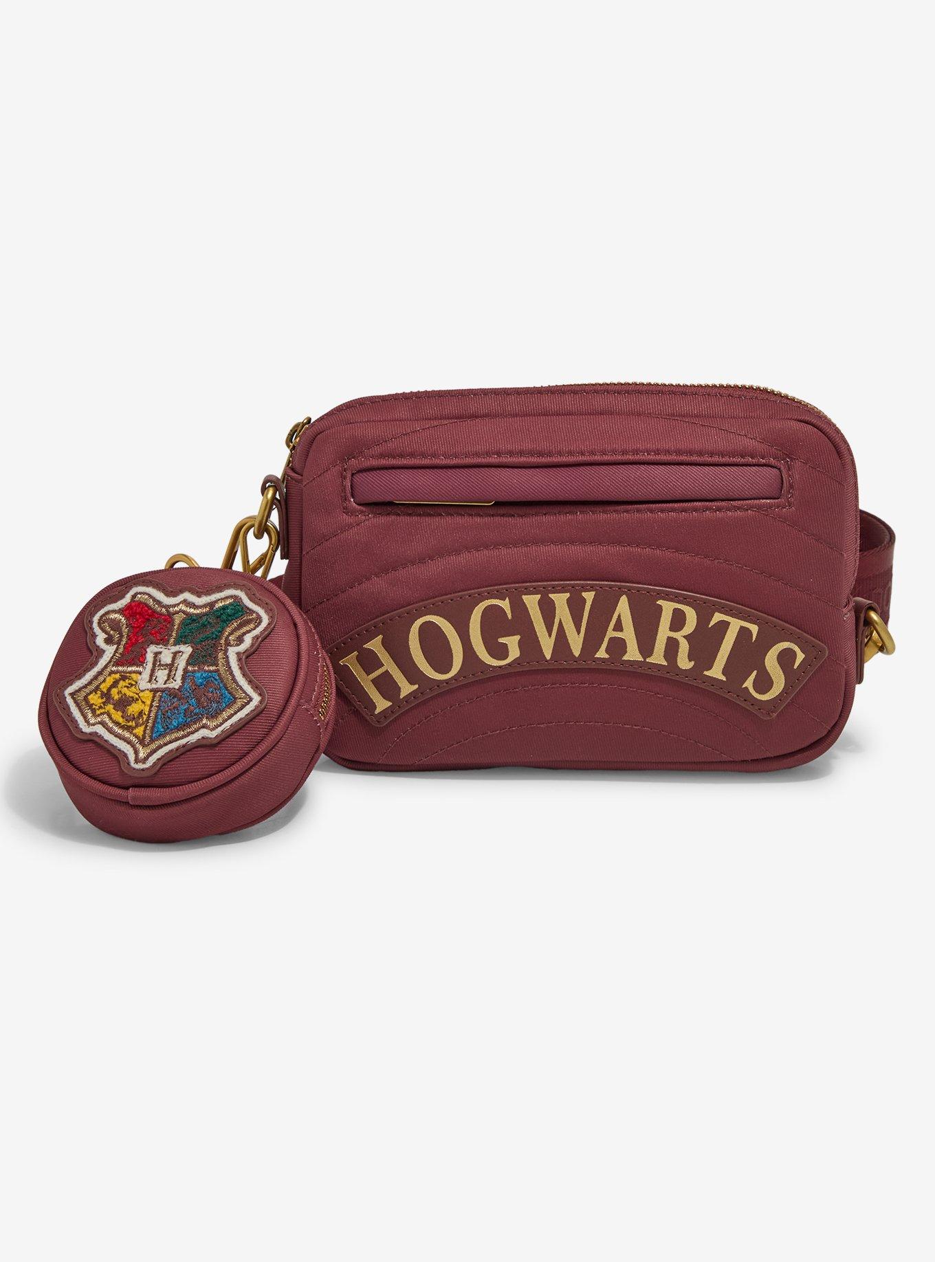Loungefly Harry Potter Hogwarts Crest Sling Bag with Coin Purse, , hi-res