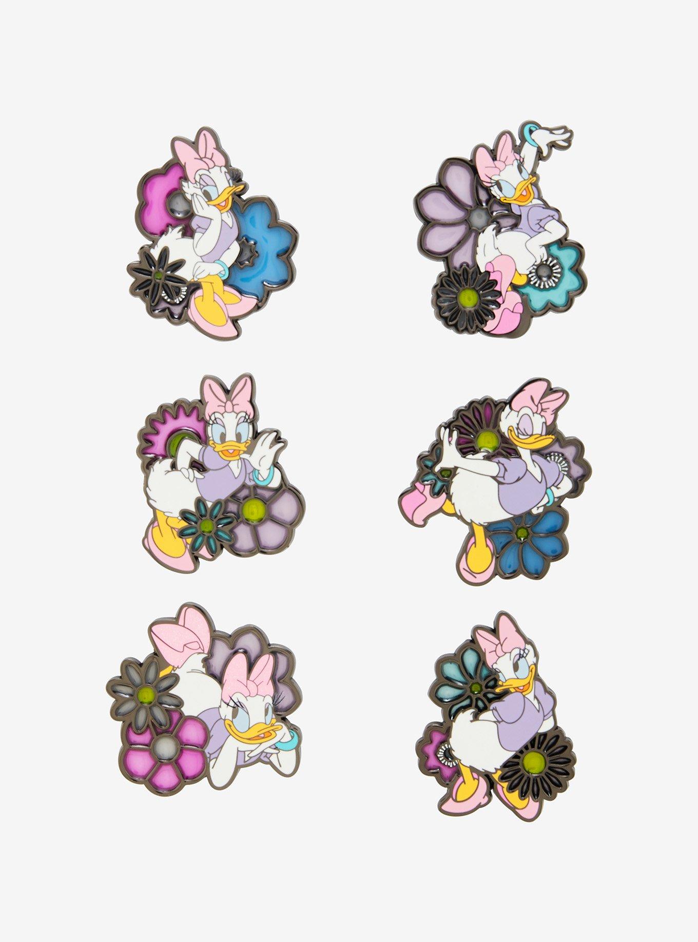 Loungefly Disney Daisy Floral Blind Box Enamel Pin, , hi-res