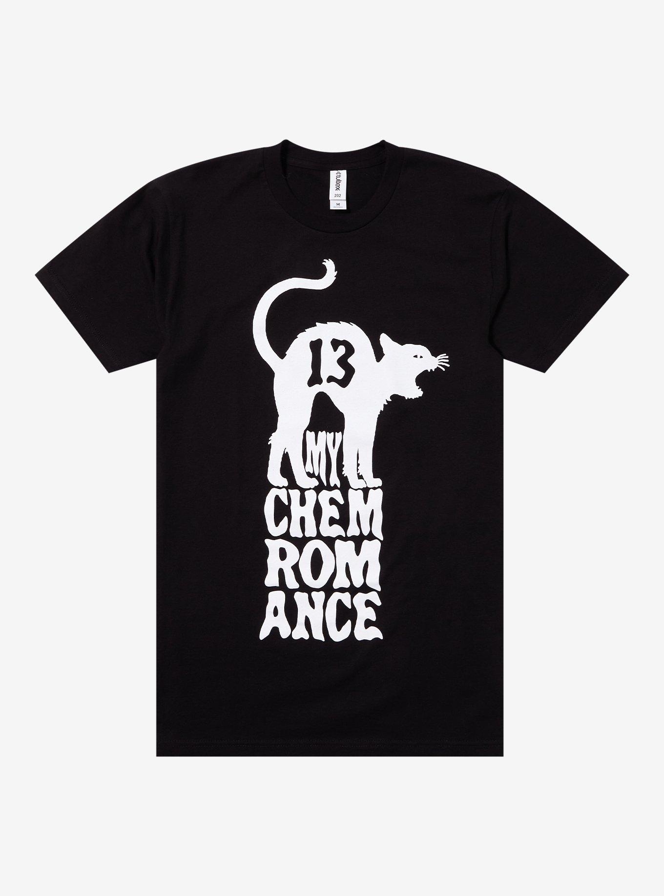 My Chemical Romance Black Cat 13 T-Shirt, , hi-res