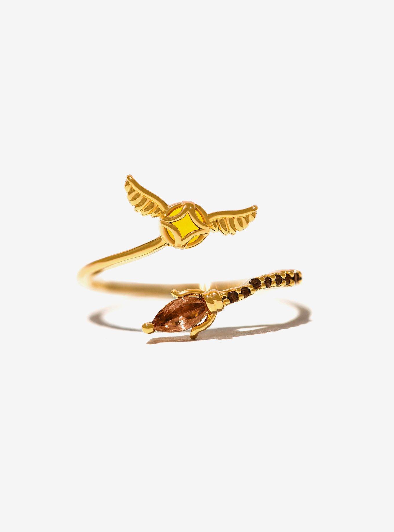 Harry Potter X Girls Crew Golden Snitch Ring, , hi-res