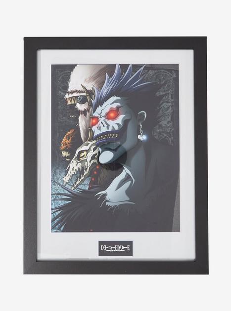 Death Note Shinigami Framed Wall Art | Hot Topic